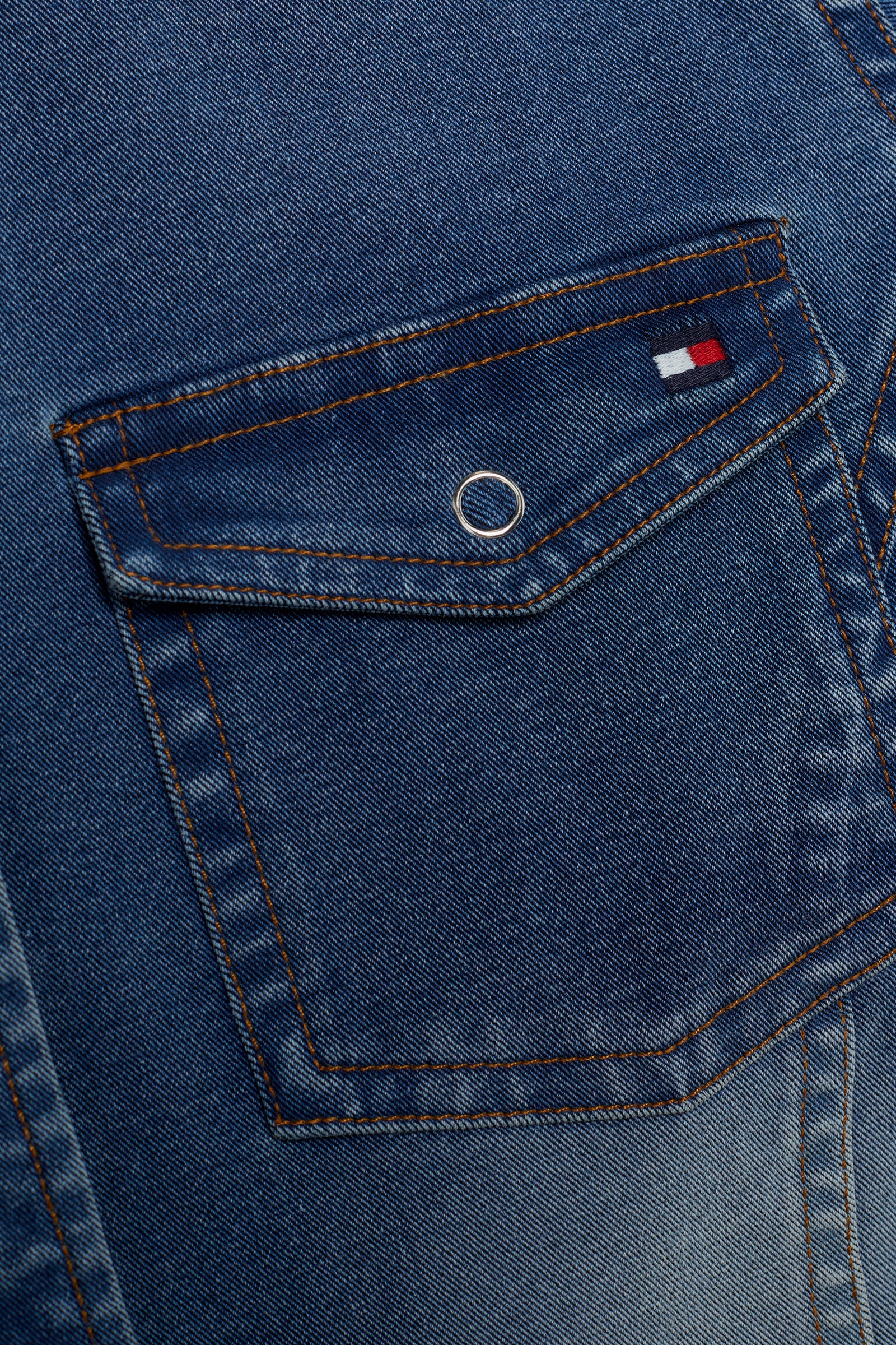 Tommy Hilfiger Equestrian Woodside Stretch Koszula z dżinsu