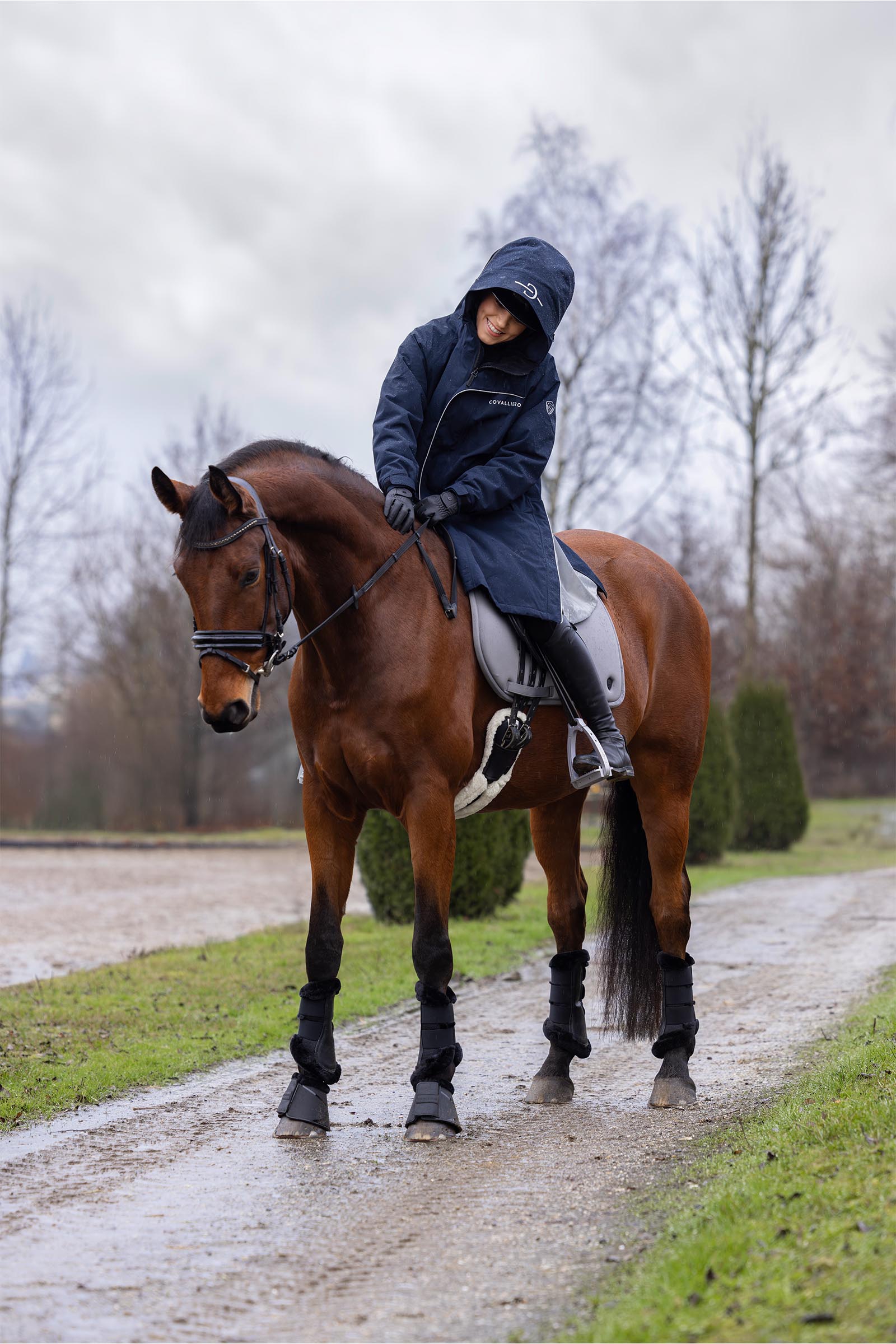 Covalliero Arktyczny Płaszcz Damski
