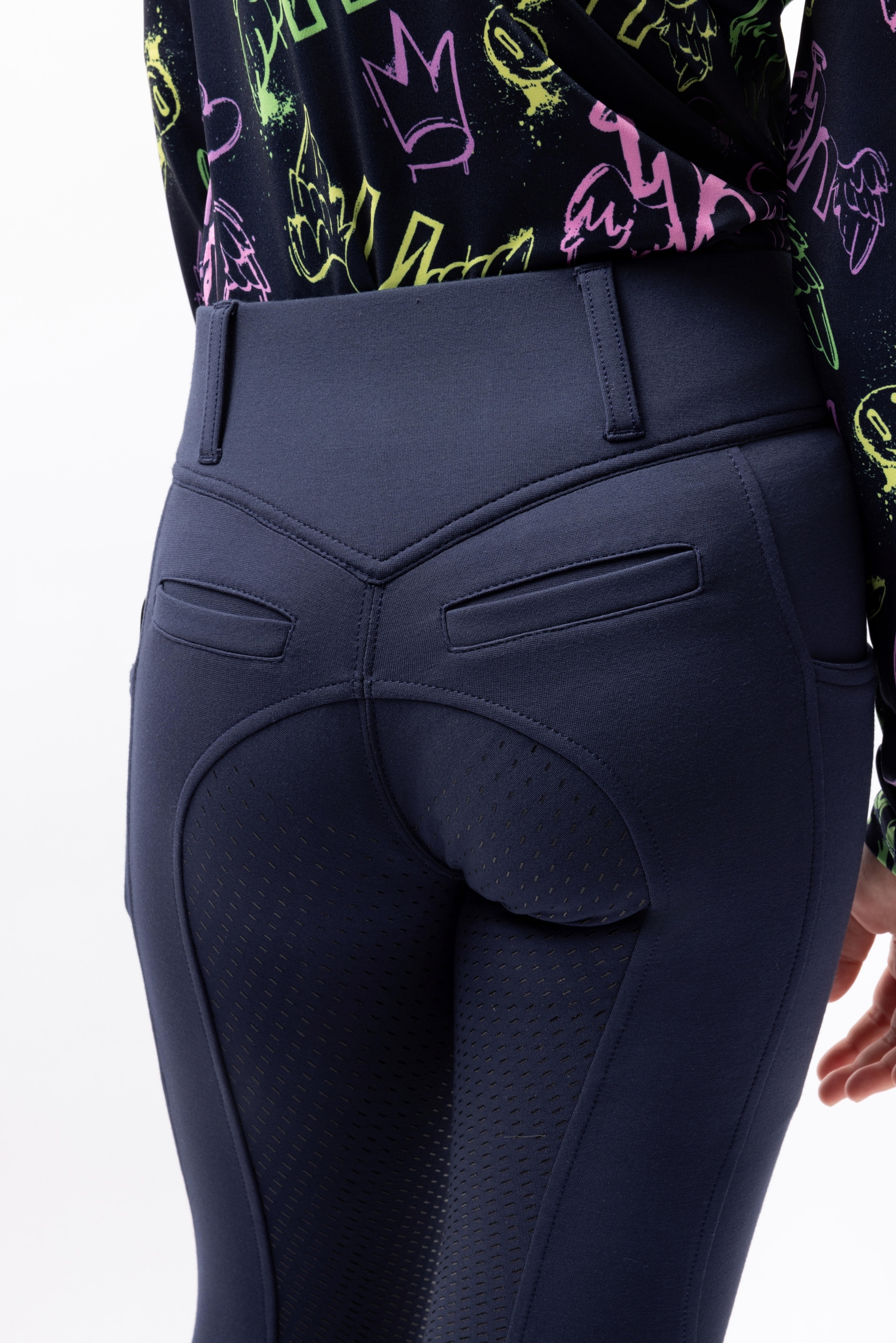 Horze Mira Dziecięce bryczesy z pełnym lejem