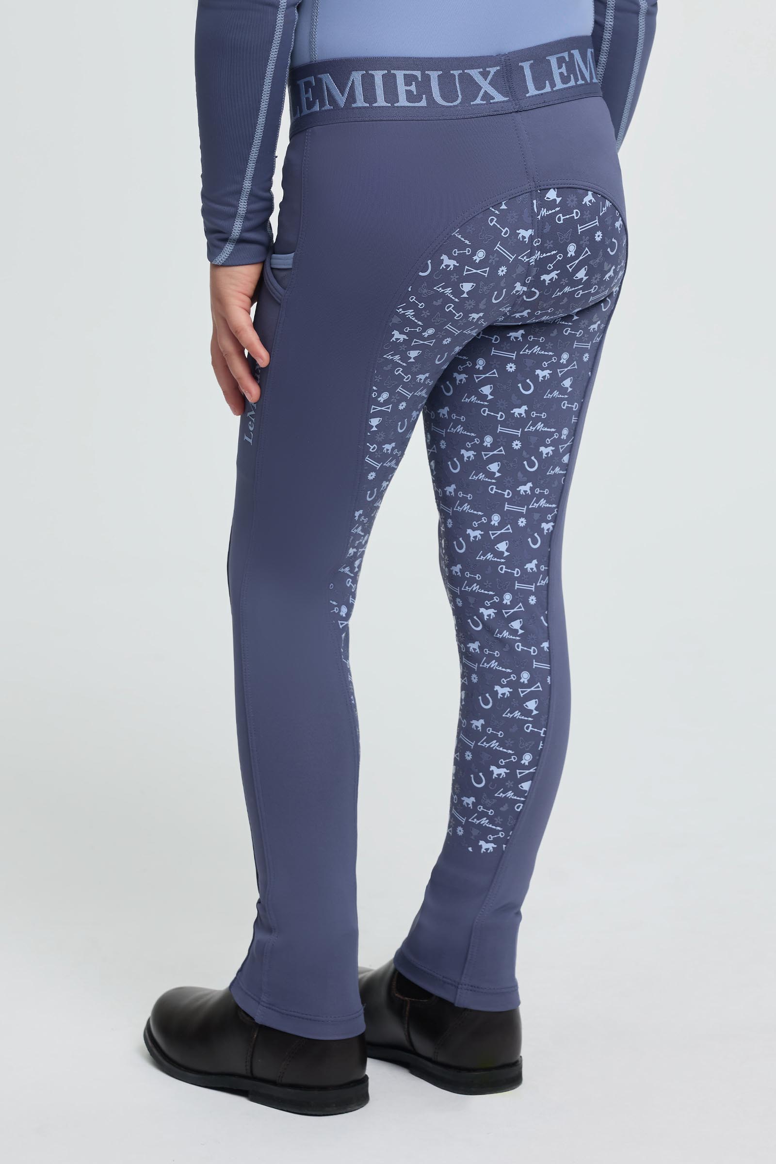 Shadow LeMieux mini dziecięce bryczesy pull on