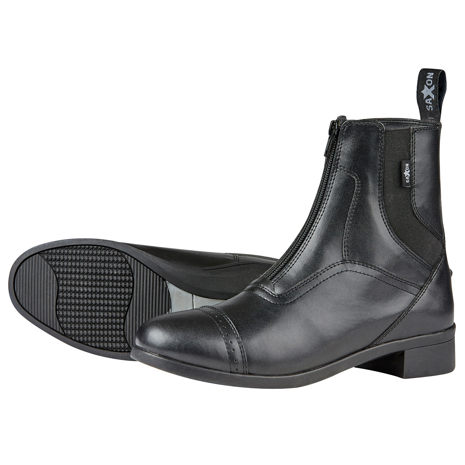 Saxon Syntovia Zip Paddock Boots