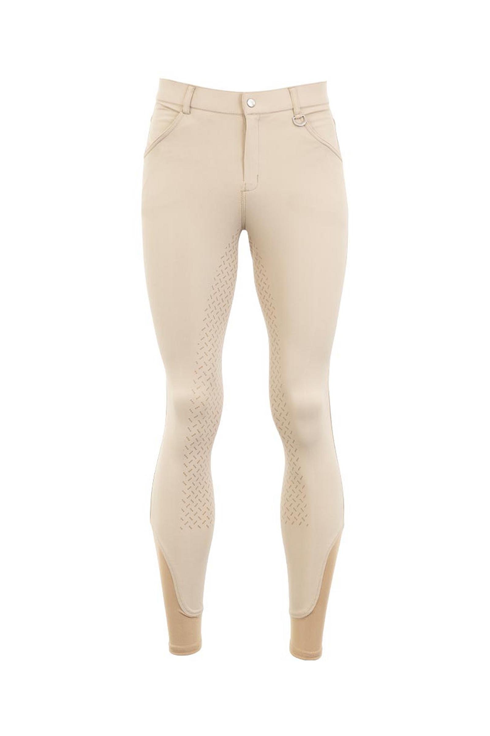 BR Marcus męskie bryczesy jeździeckie z pełnym silikonowym gripem