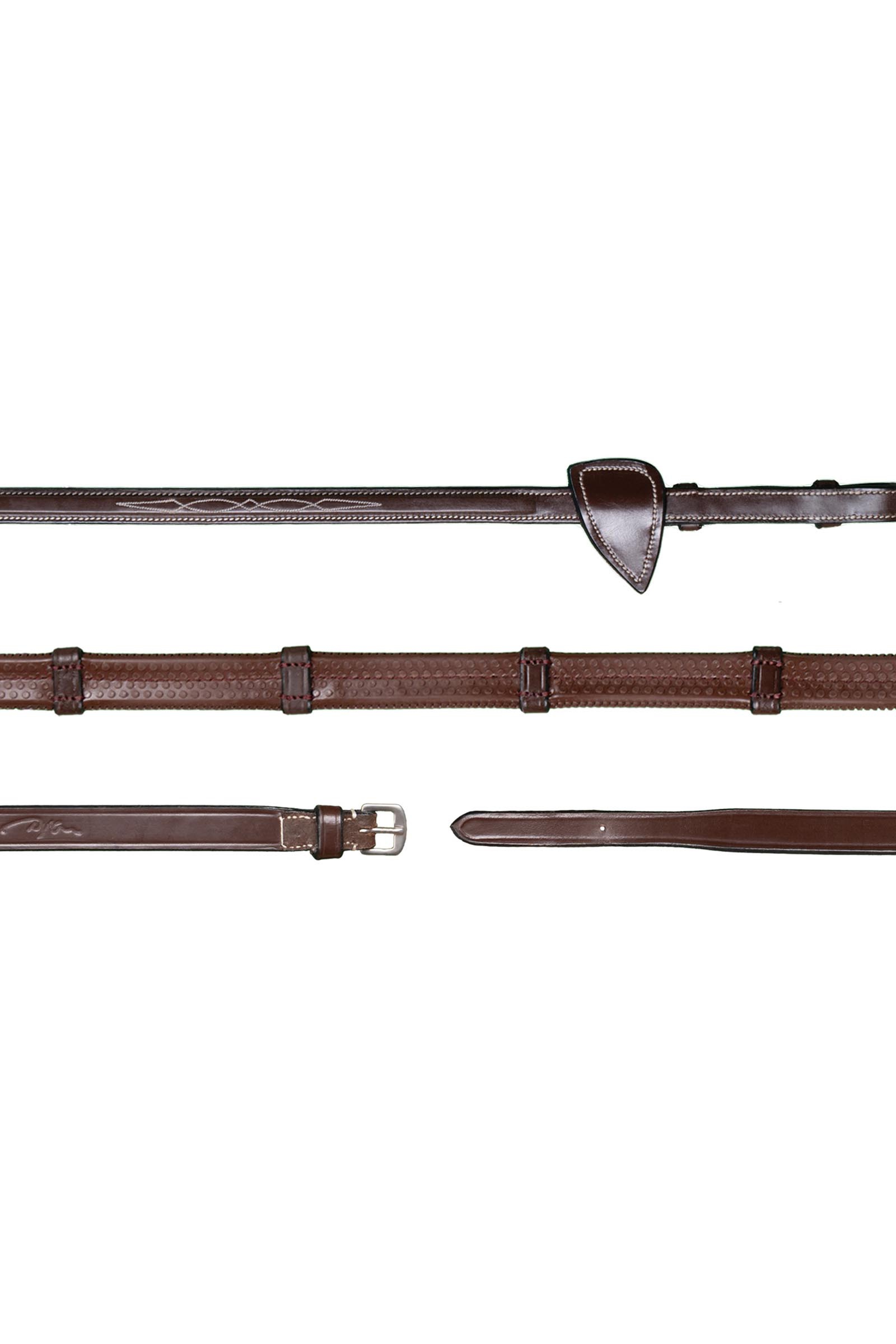 Dy'on US-Collection wodze gumowe 13 mm z 7 sk&oacute;rzanymi stoperami  