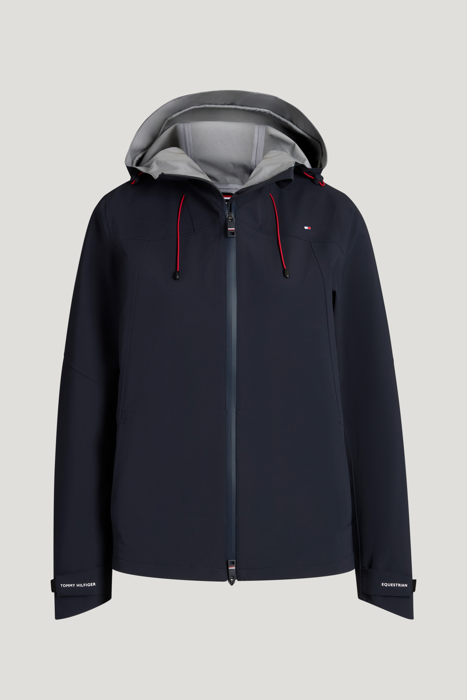 Tommy Hilfiger Equestrian Upland damska kurtka przeciwdeszczowa kompatybilna z airbagiem