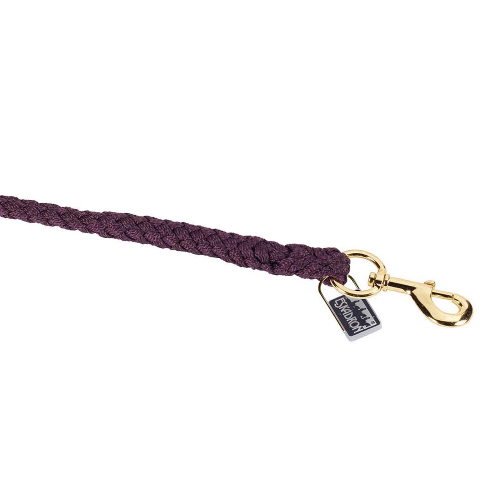 Burgundy Dark Red Eskadron Rope hak obrotowy mosiądz powlekany, szt