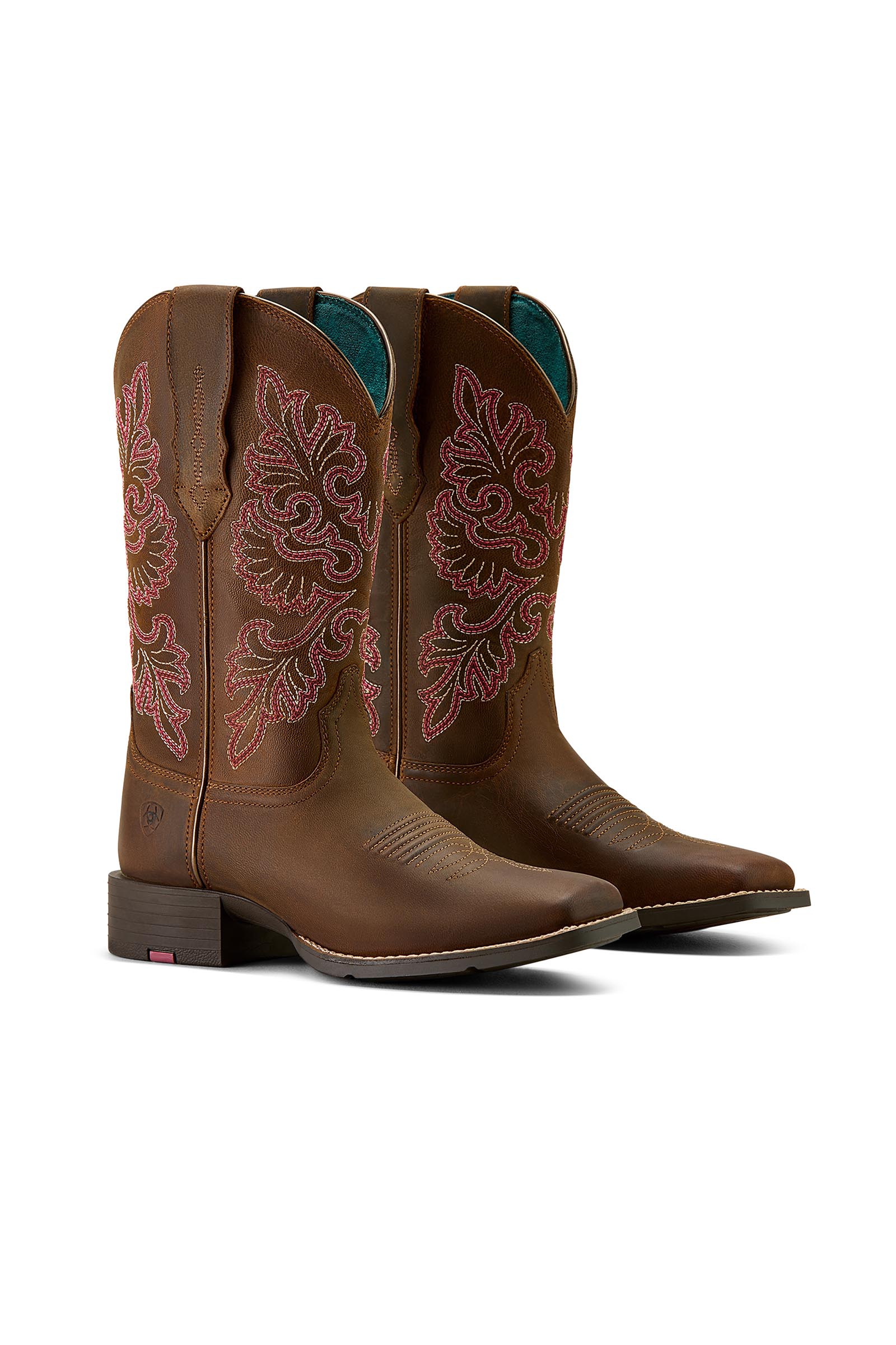 Ariat Round Up Wide Square Toe damskie kowbojki