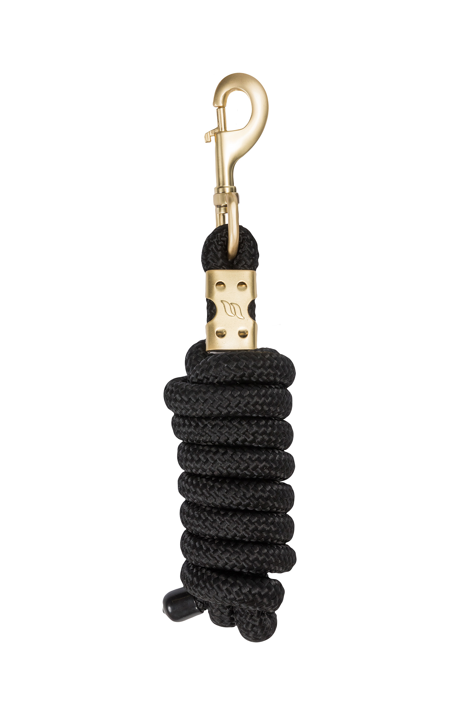 Black/Gold Back on Track Ace Lead Rope