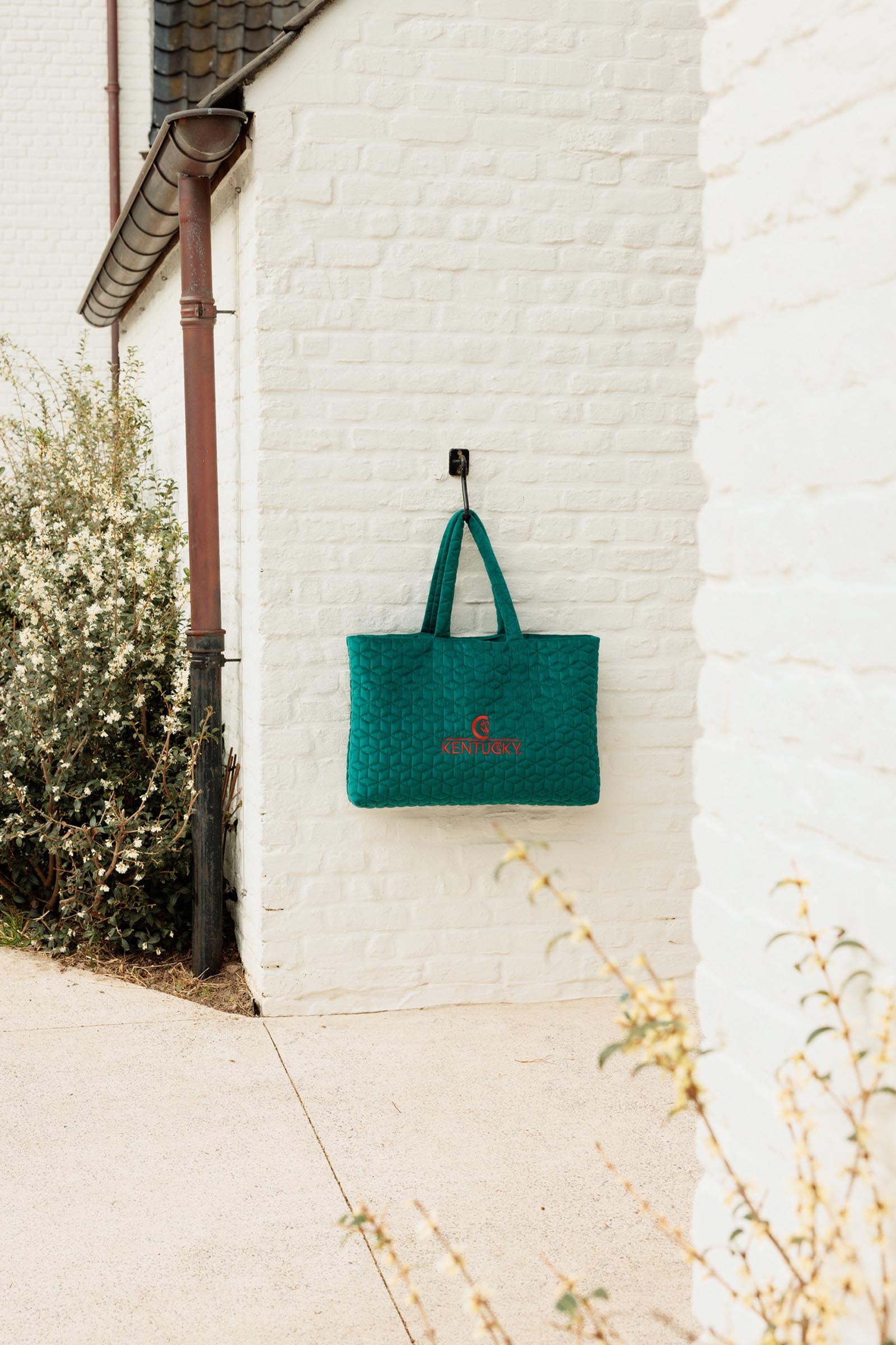 Kentucky Horsewear aksamitna torba z logo  