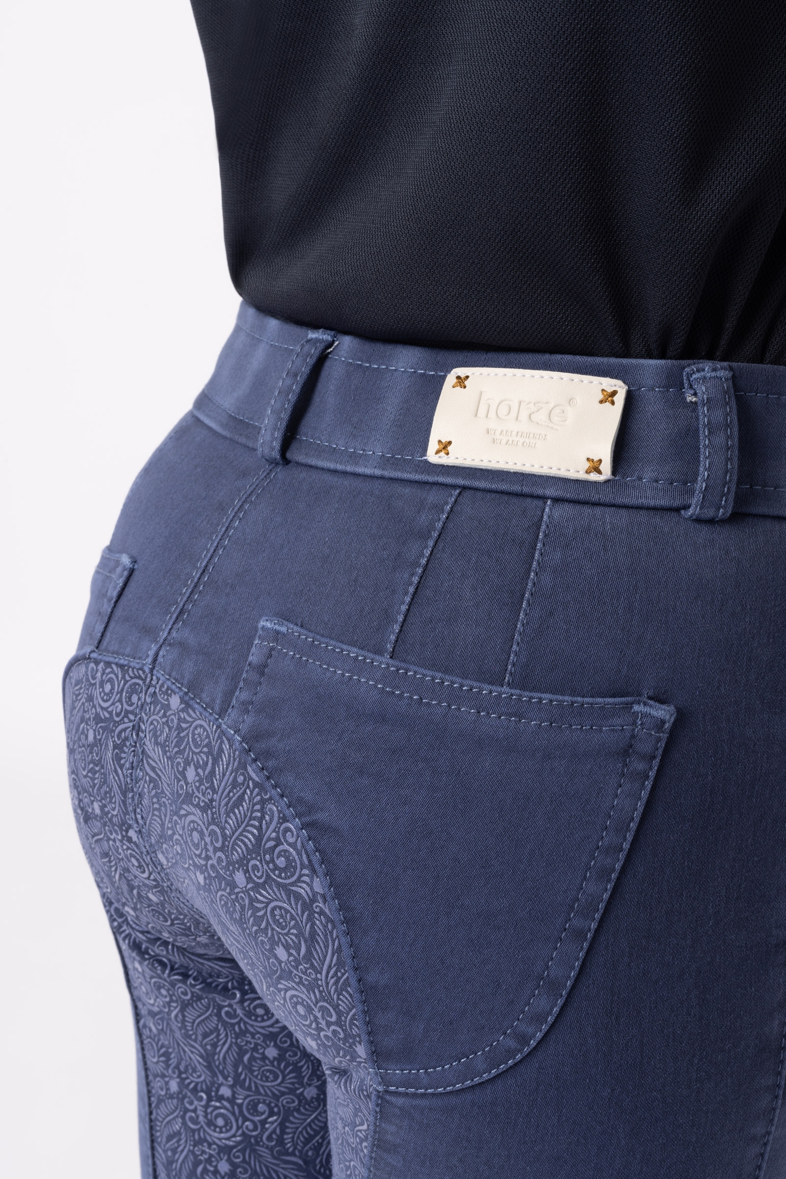 Dziecięce bryczesy z pełnym lejem Horze Suki