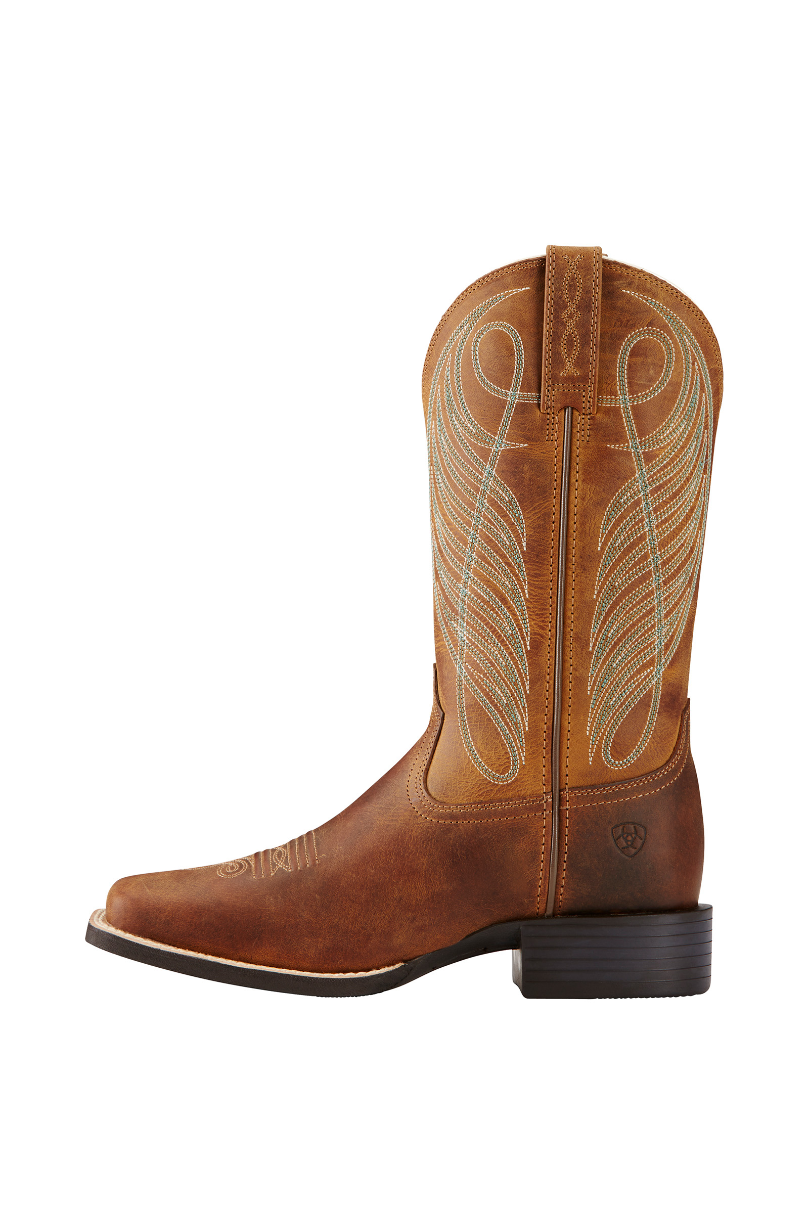 Ariat Round Up Wide Square Toe damskie kowbojki