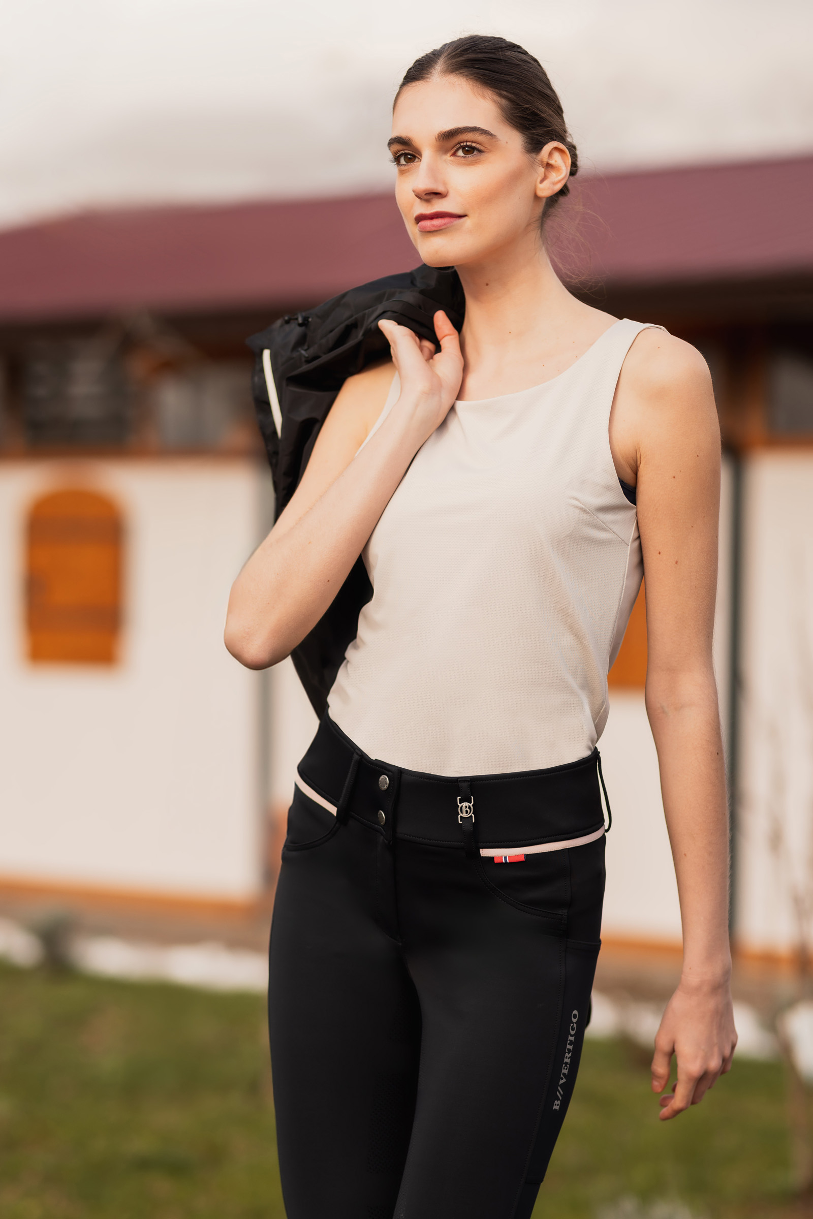 Damskie bryczesy z pełnym lejem B Vertigo Elea