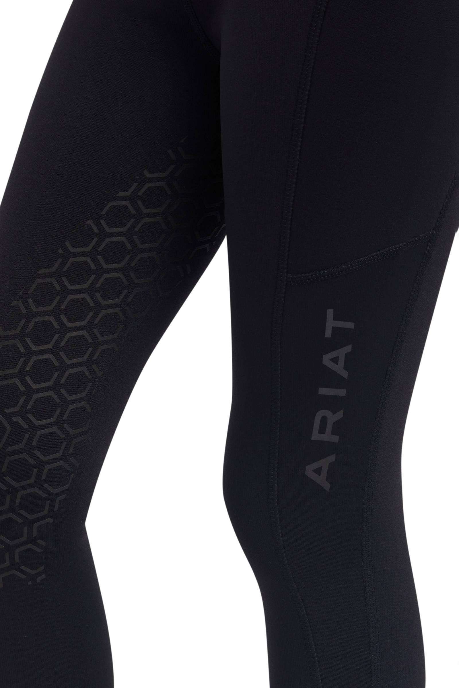 Ariat Venture Thermal Dziecięce termiczne legginsy jeździeckie z p&oacute;łgripem