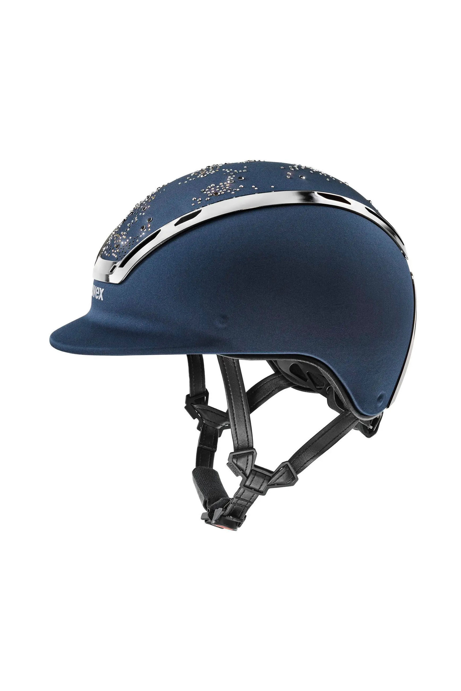 navy Uvex Exxeed Diamond Kask do jazdy konnej