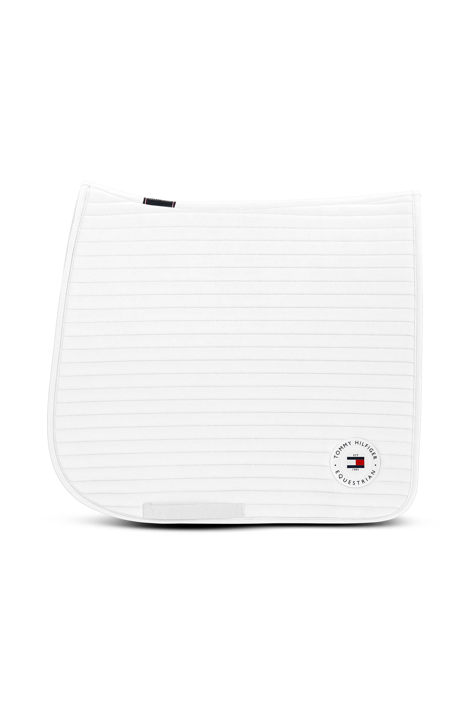 Optic White Tommy Hilfiger Equestrian Upstate Dressage Saddle Pad