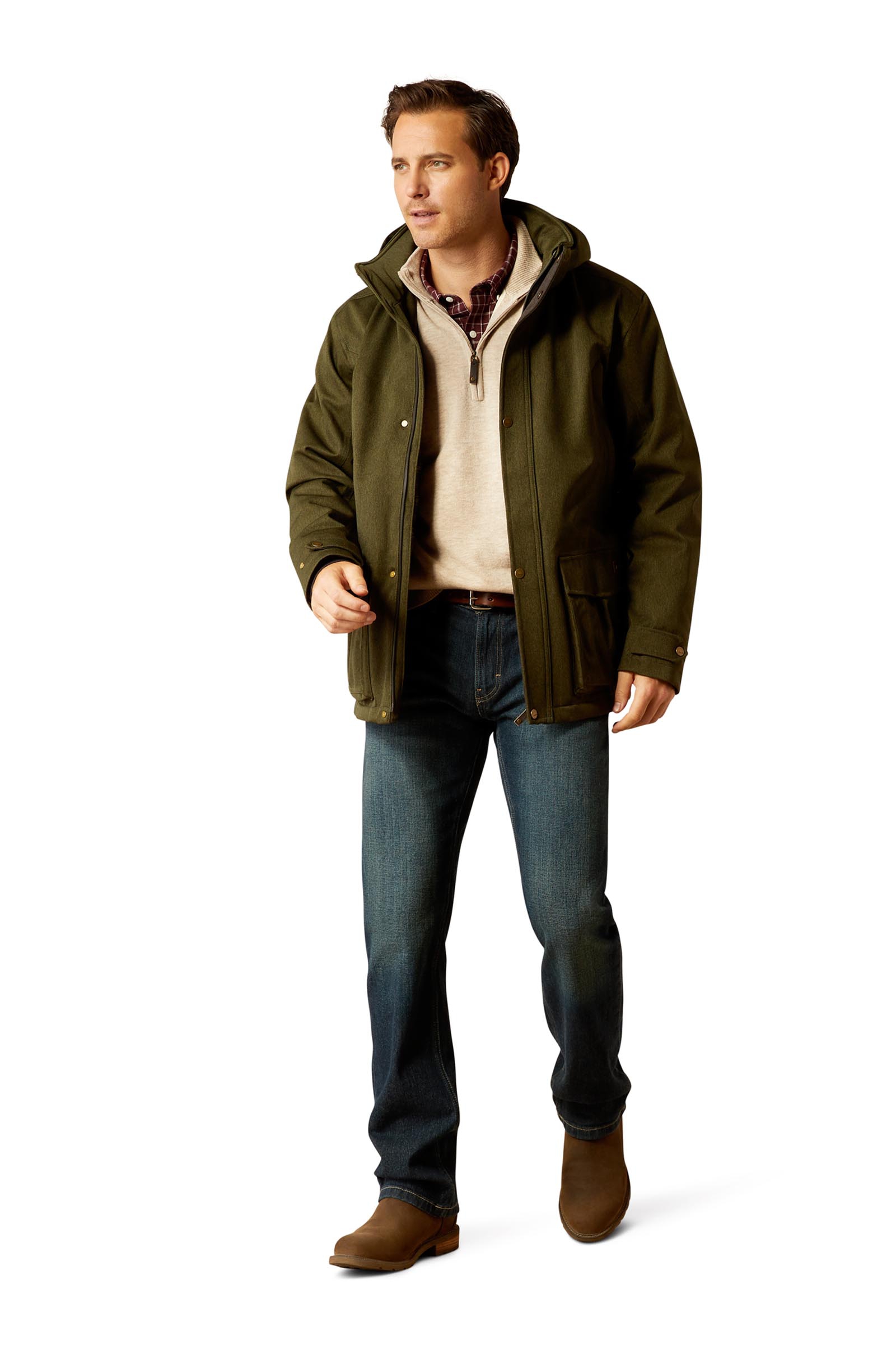 Ariat Rhodium Waterproof Męska wodoodporna ocieplana parka