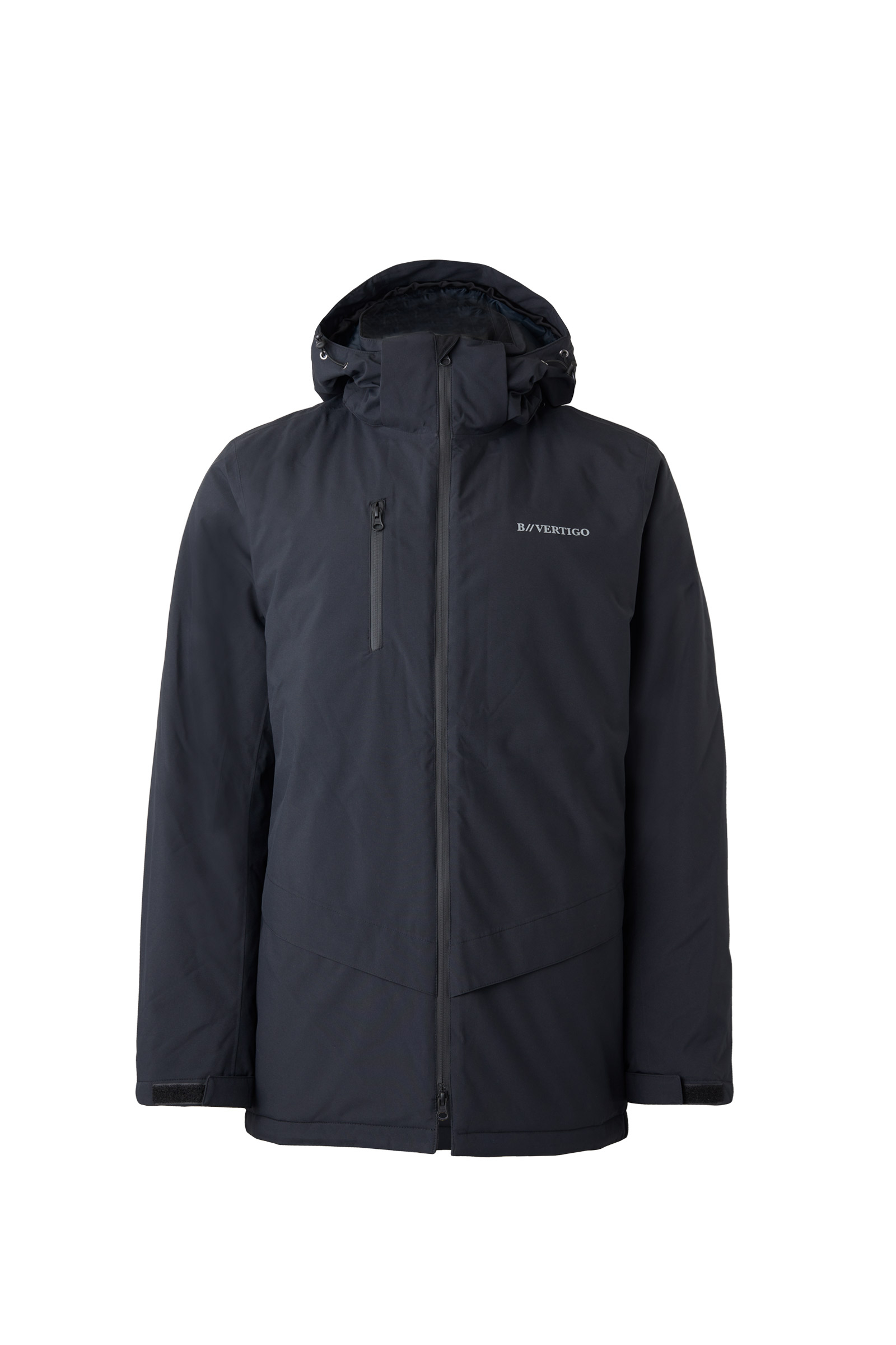 B Vertigo Milo Nieprzemakalna kurtka męska o wydłużonym kroju