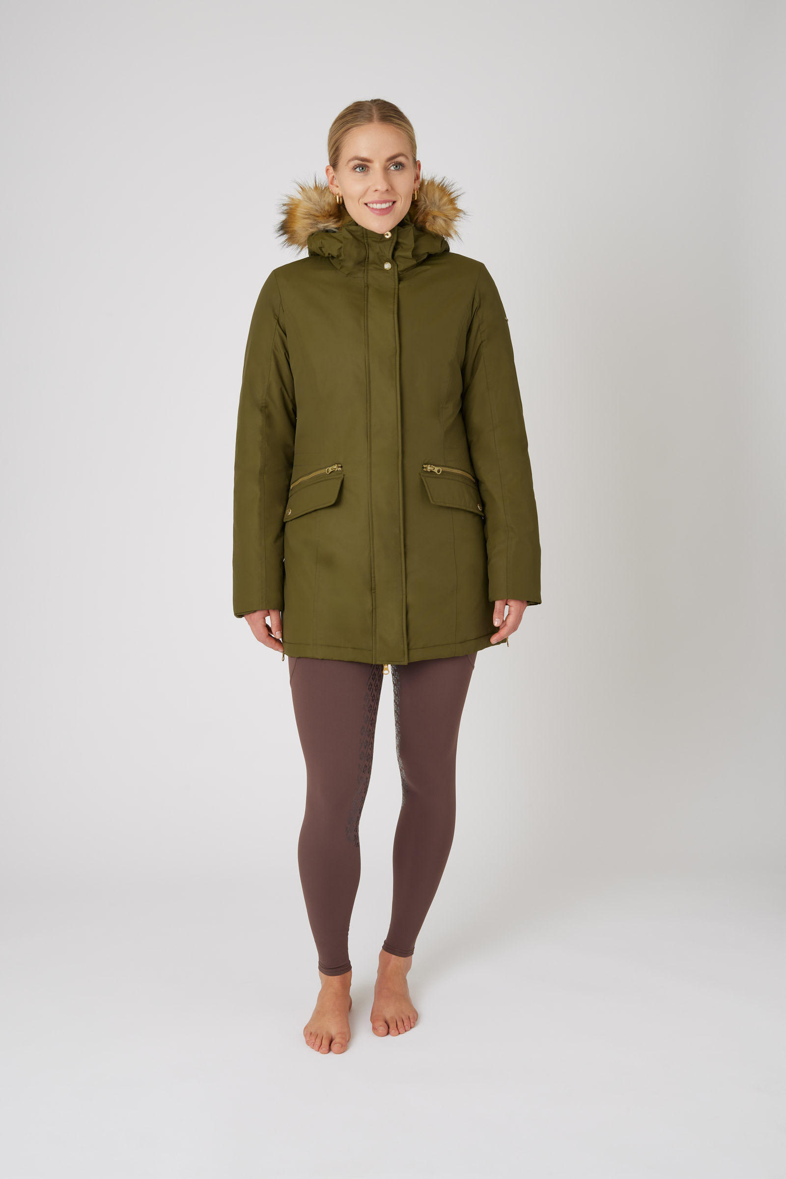 Horze Mikaela Kurtka damska o wydłużonym kroju