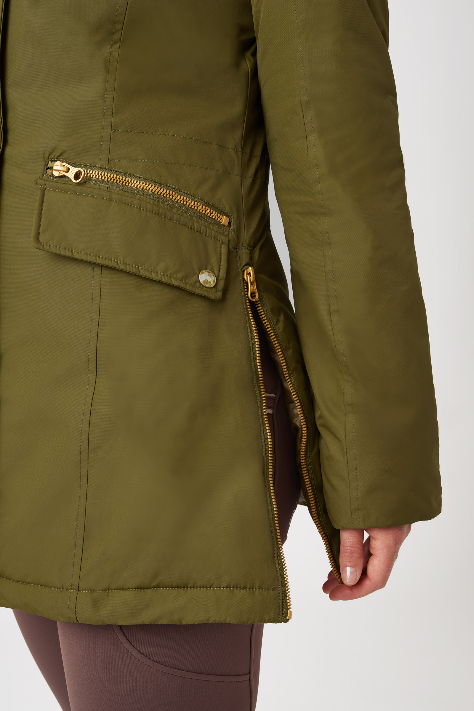 Horze Mikaela Kurtka damska o wydłużonym kroju