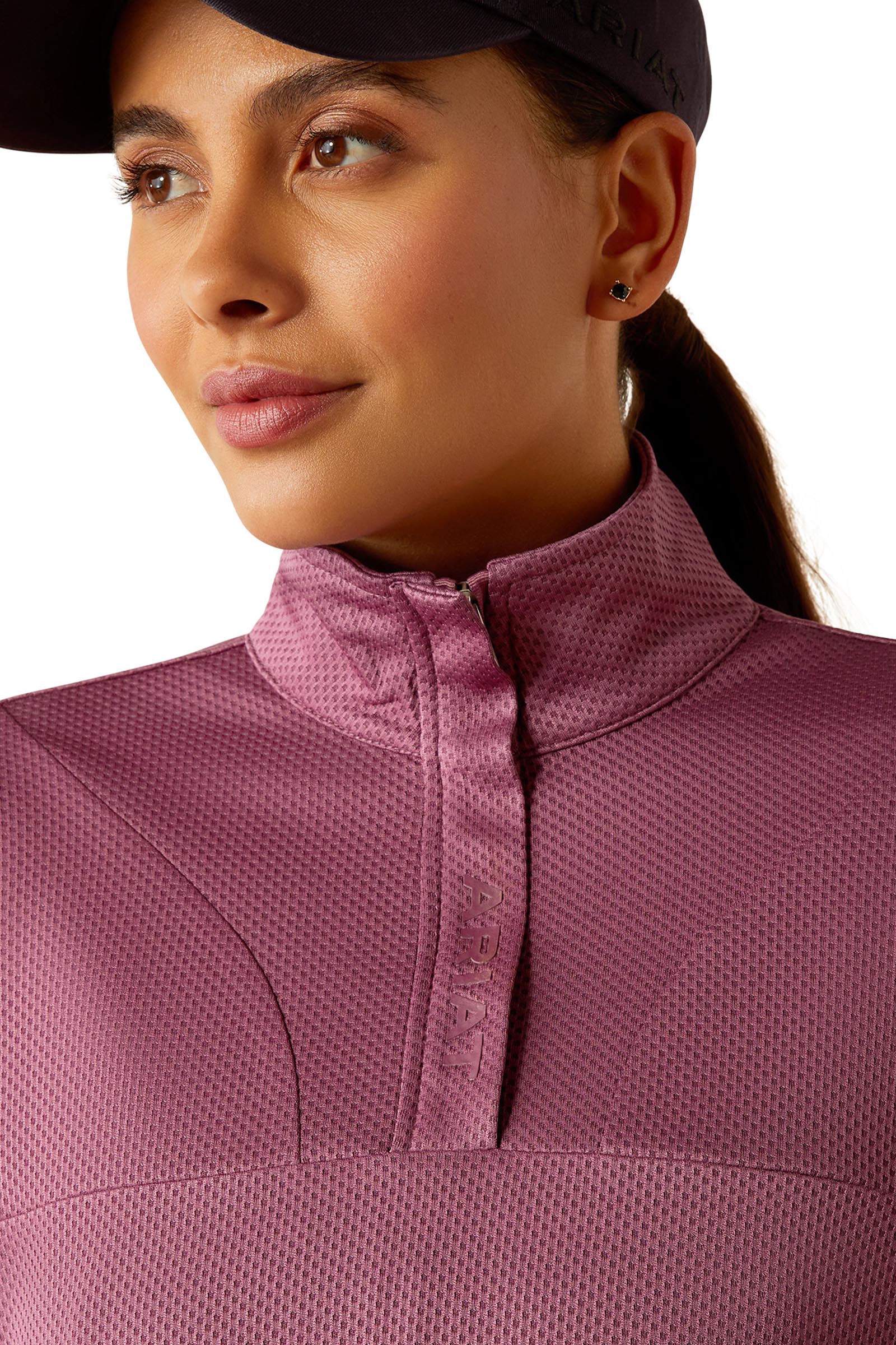 Ariat Breathe damska bluza z 1/2 zamkiem błyskawicznym