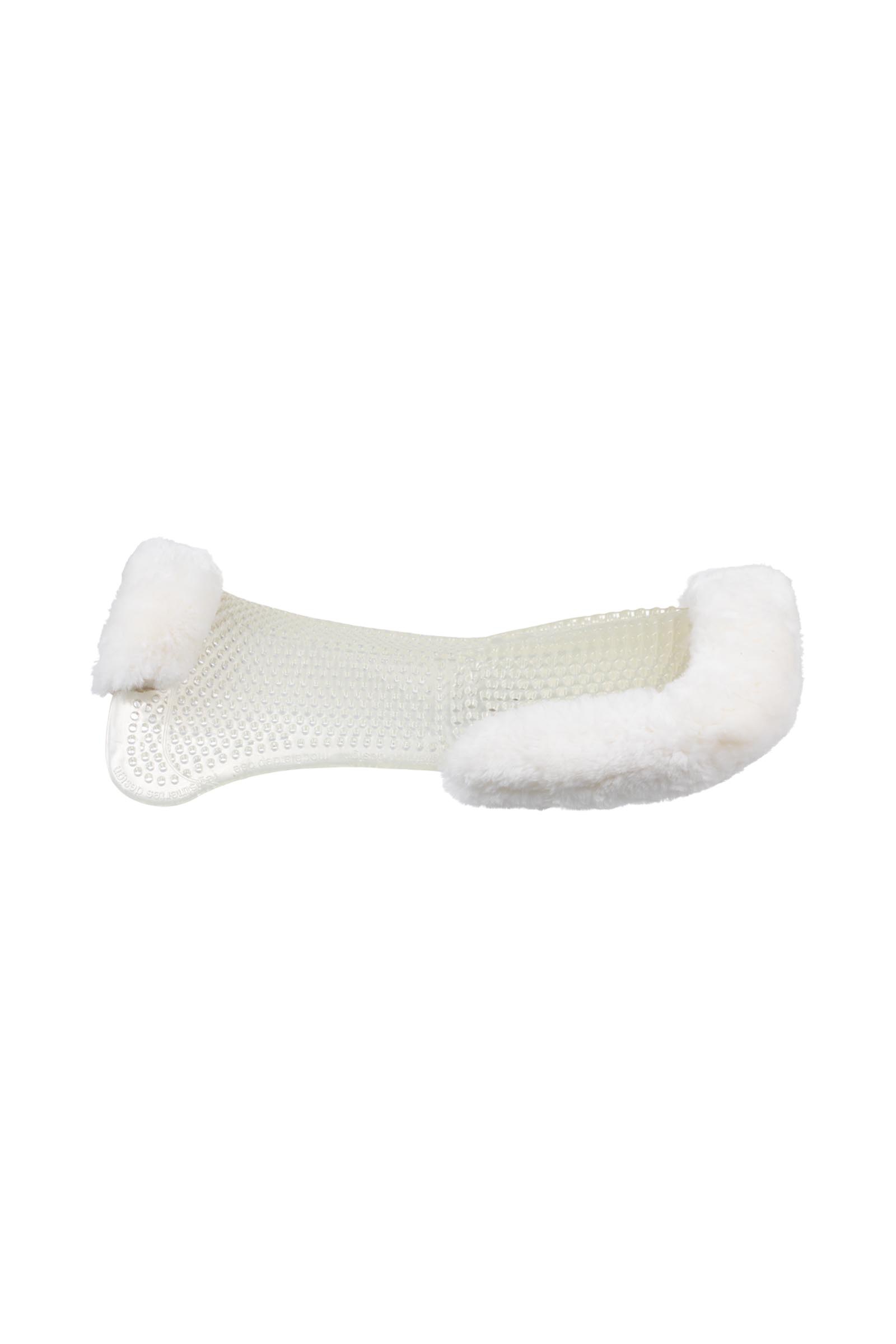 Acavallo Żelowa podkładka antypoślizgowa Classic z owczą sk&oacute;rą podniesienie tyłu