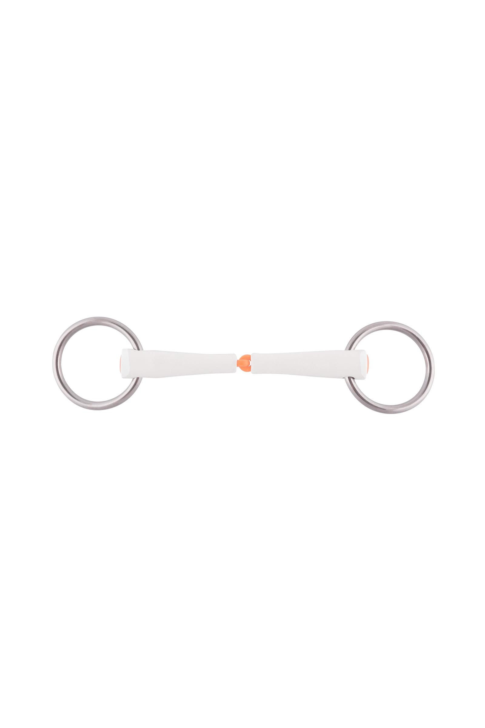 Wędzidło Sprenger Nathe z ruchomymi pierścieniami, pojedynczo łamane, 18 mm (pierścienie o średnicy 55 mm)