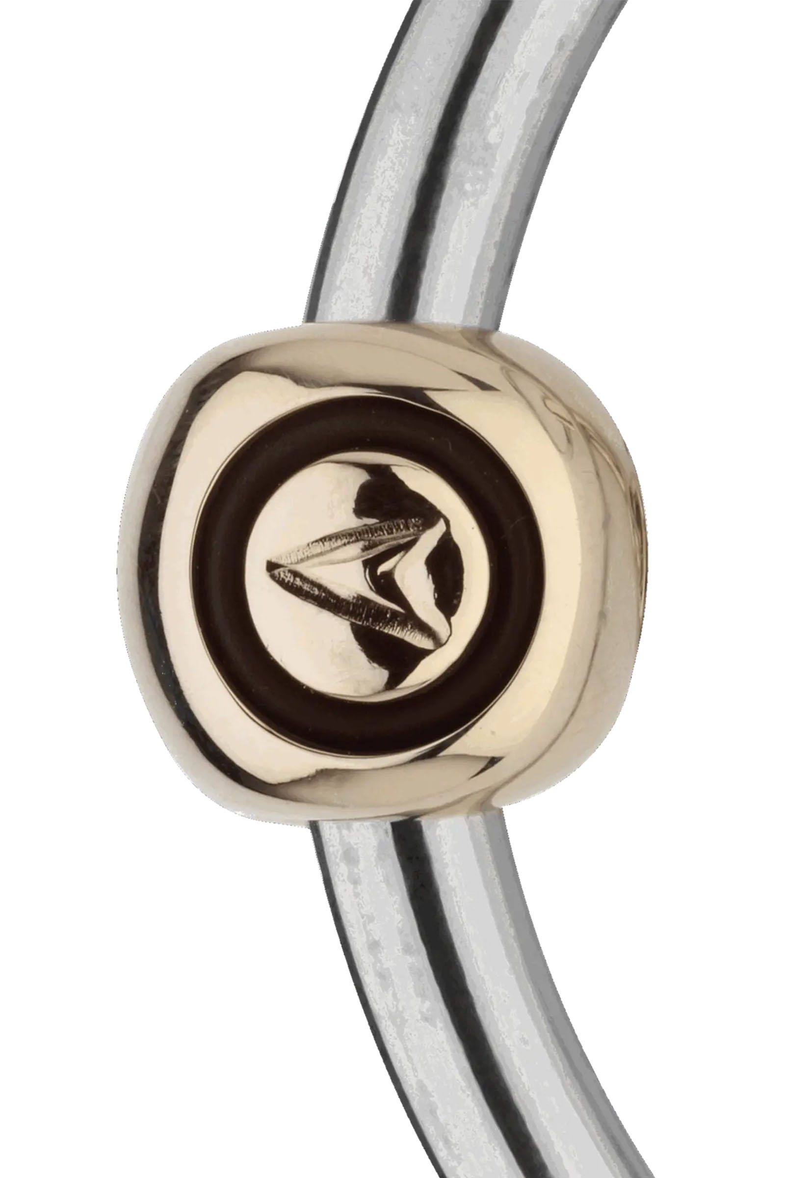 Sprenger Dynamic RS wędzidło D-ring Hunter, 14 mm, pojedynczo łamane, Sensogan, D-ring 70 mm