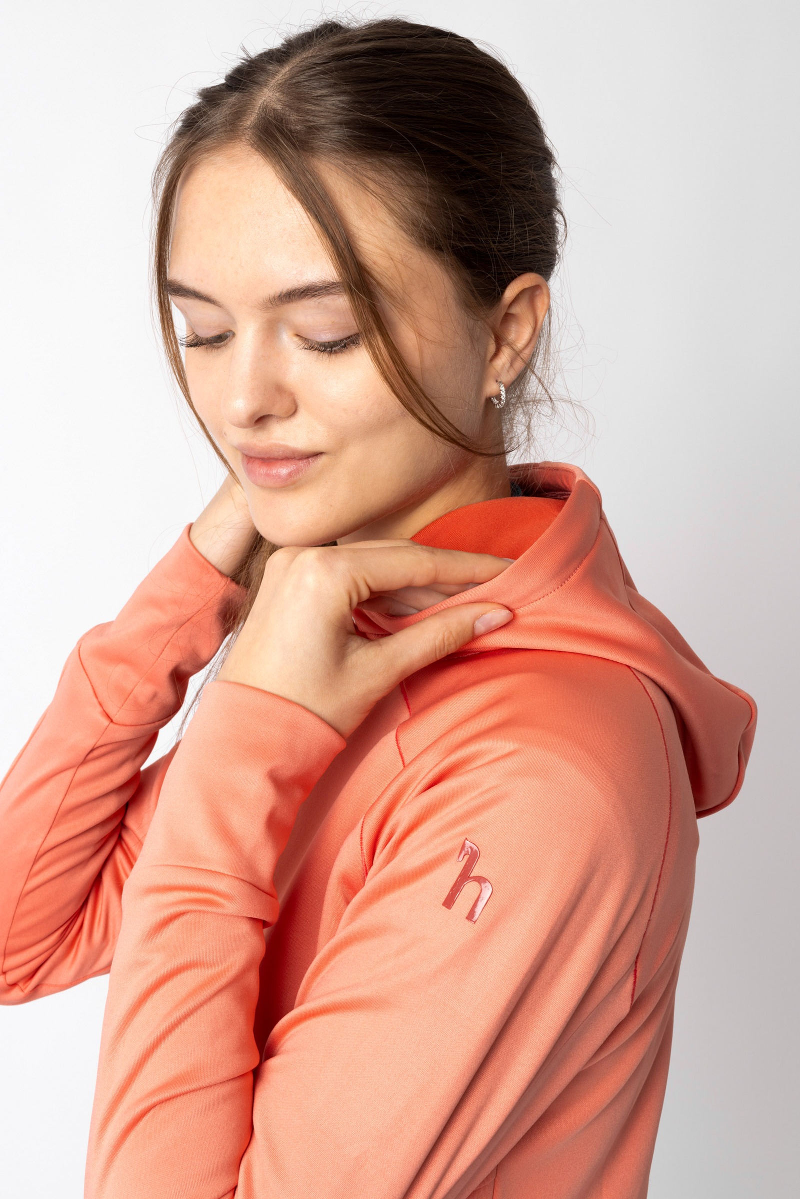 Techniczna damska bluza z kapturem Horze Aida