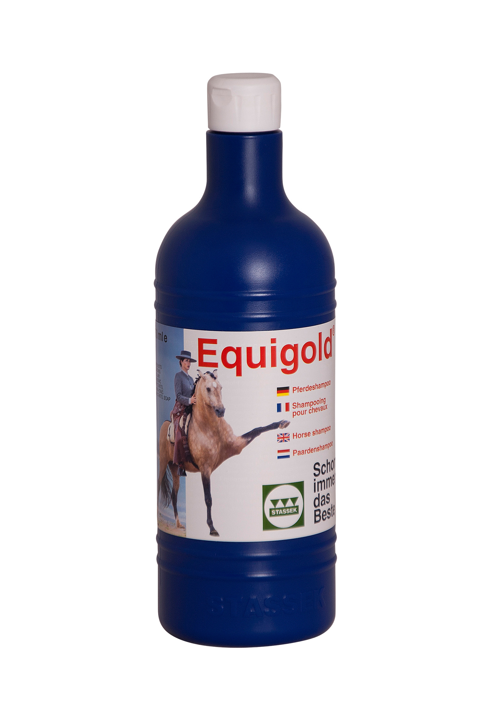 Szampon dla koni Stassek Equigold, 750 ml
