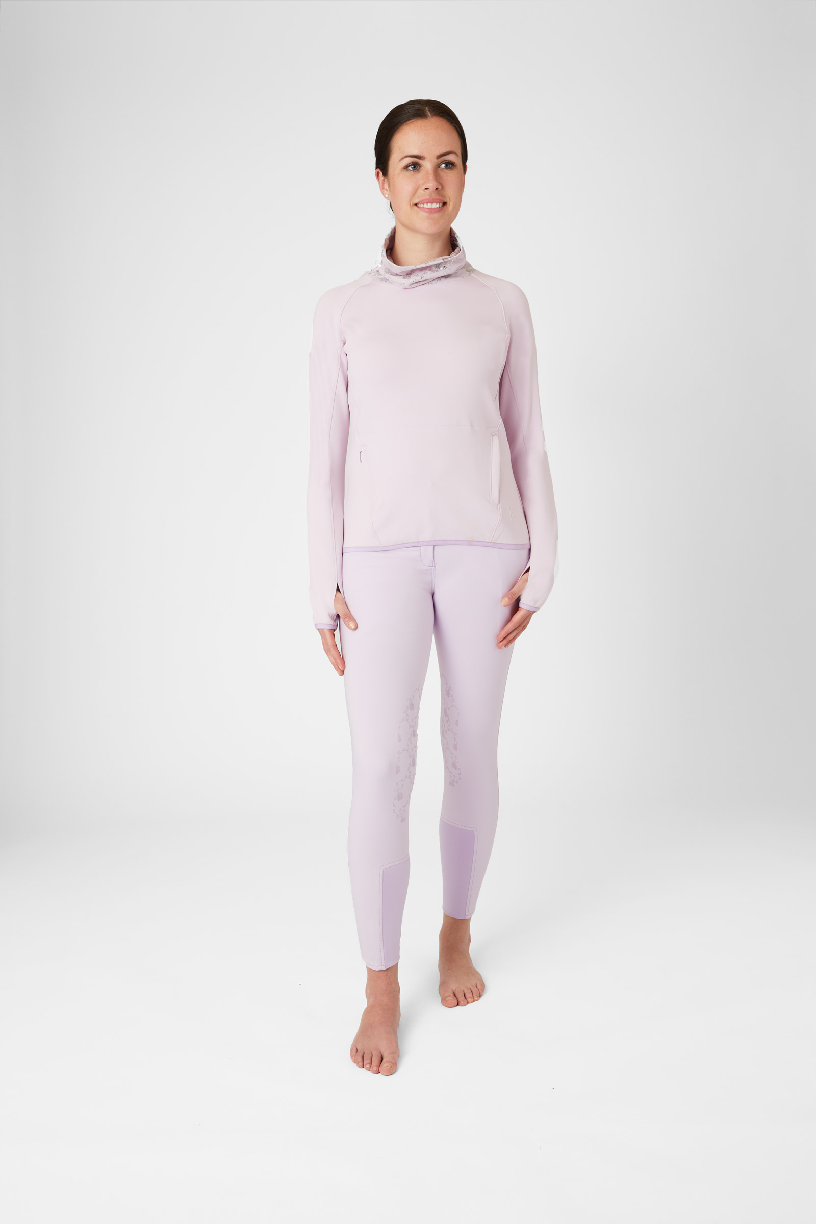 Horze Kaitlin Damska bluza z motywem kwiatowym