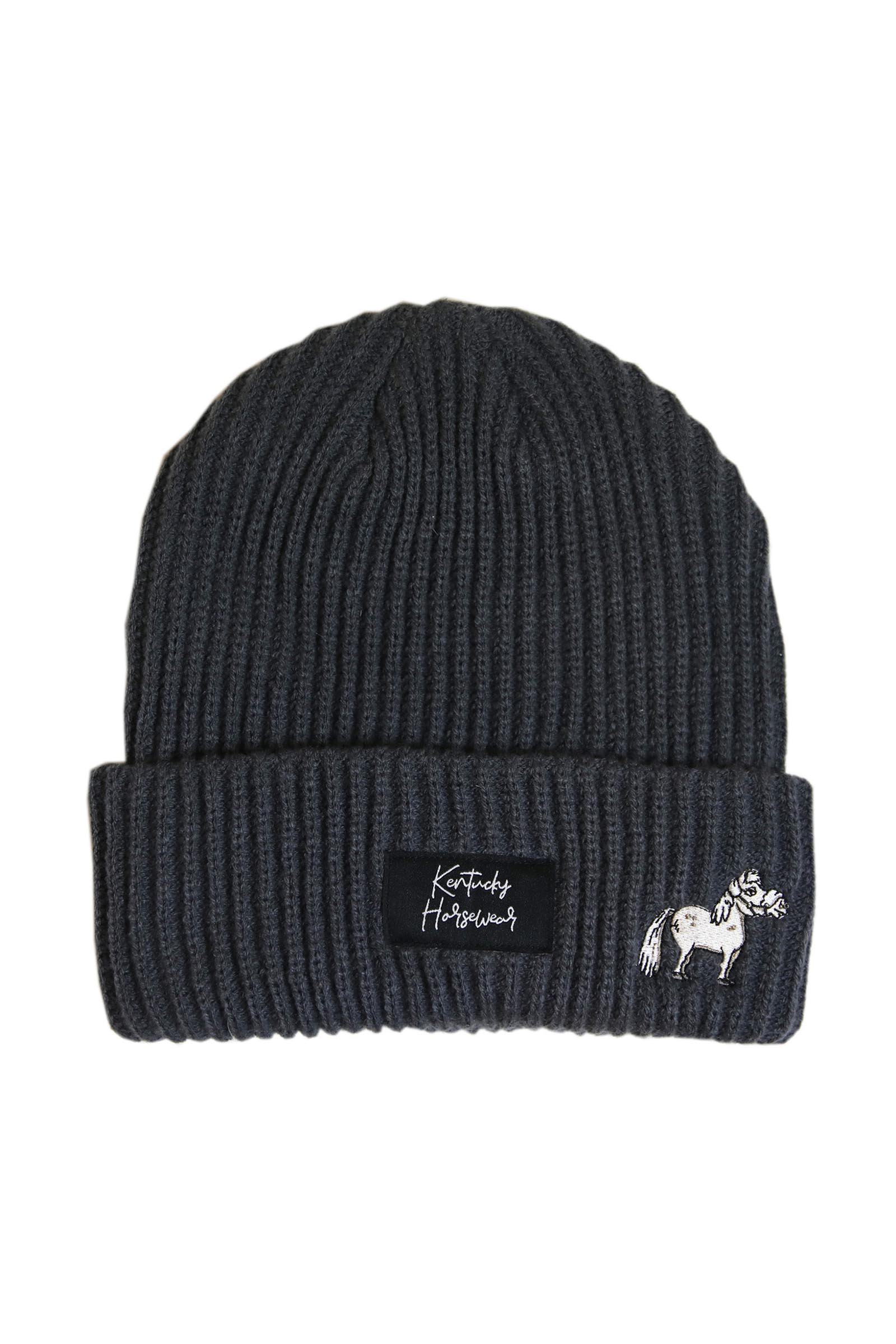 Grey Kentucky Horsewear czapka Beanie Sammy