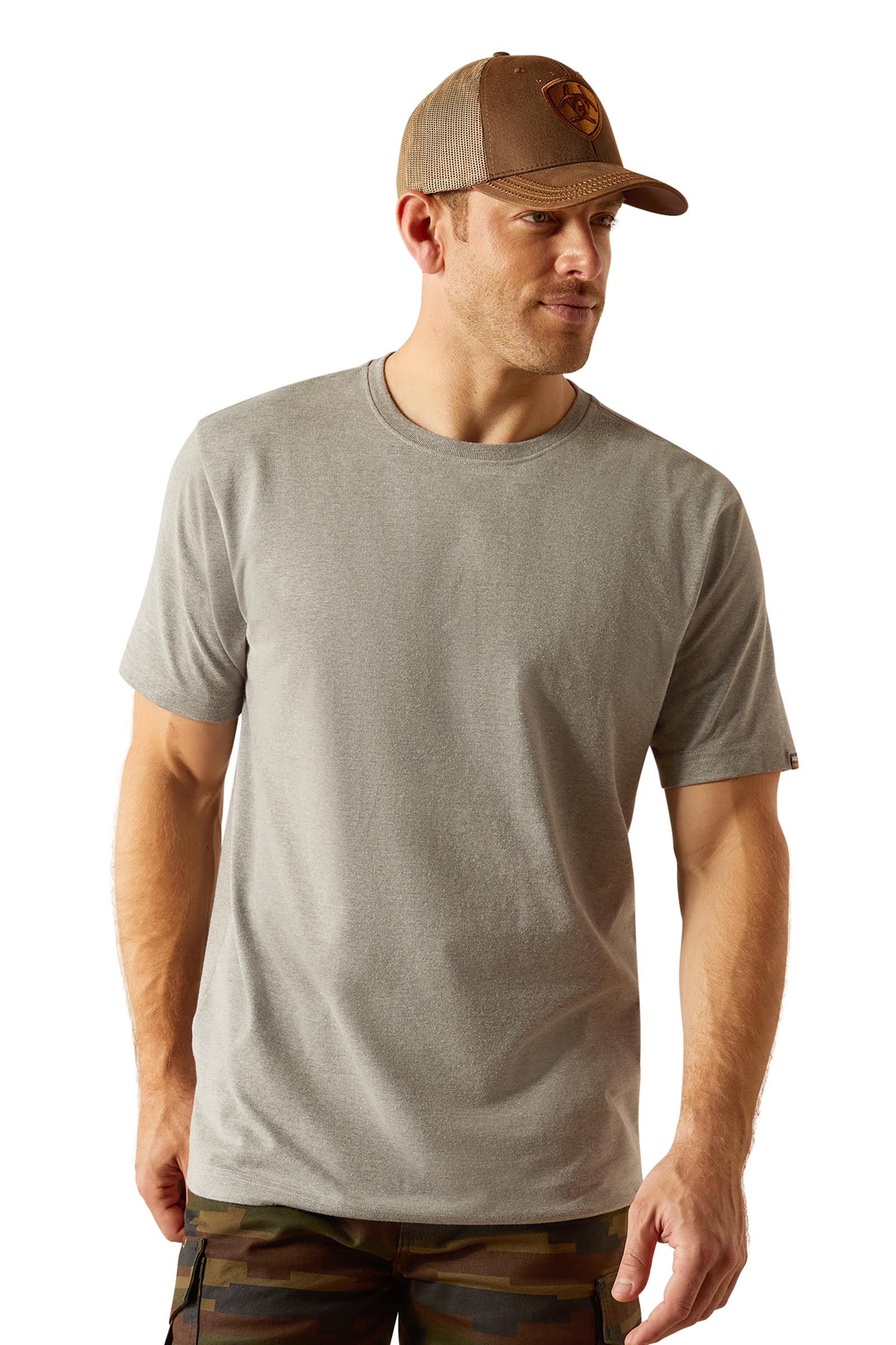 Ariat Rebar Cotton Strong Standard Męski T-shirt