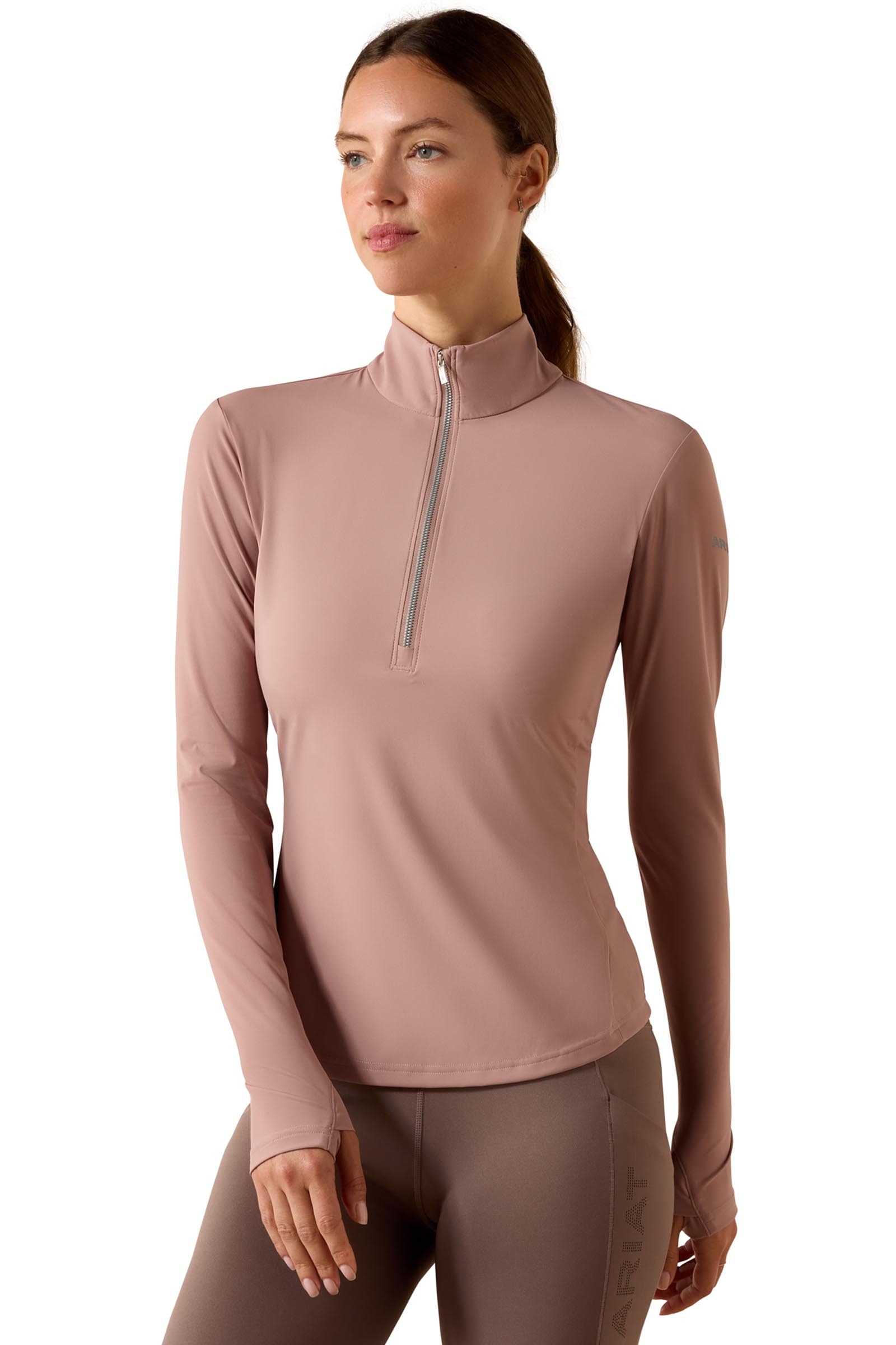 Antler Ariat Damski baselayer SolVeil z zamkiem 1/2