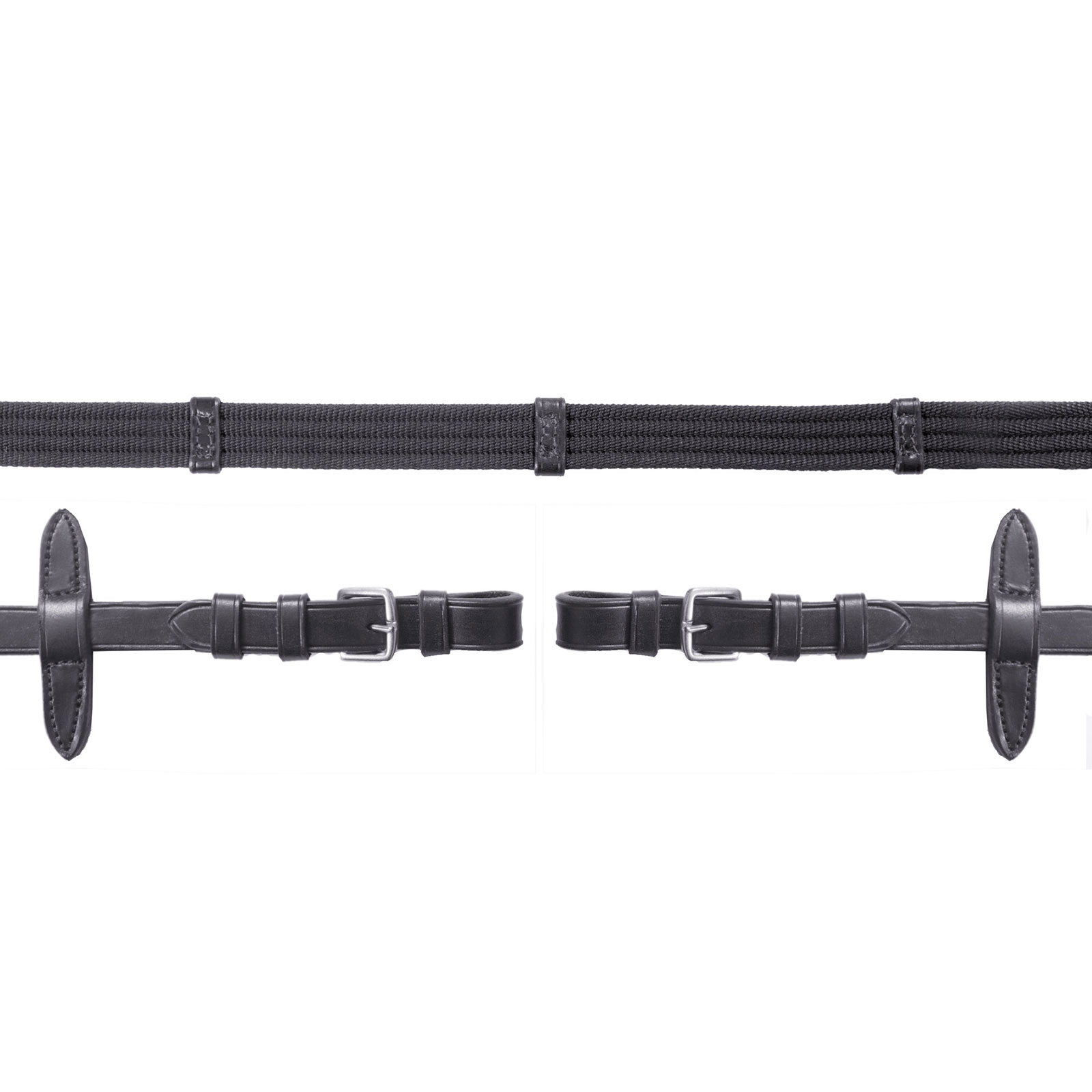 Wodze parciane Schockemöhle Sports Neo, ze sprzączkami