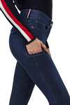 Tommy Hilfiger Equestrian Hope damskie bryczesy dżinsowe z pełnym lejem