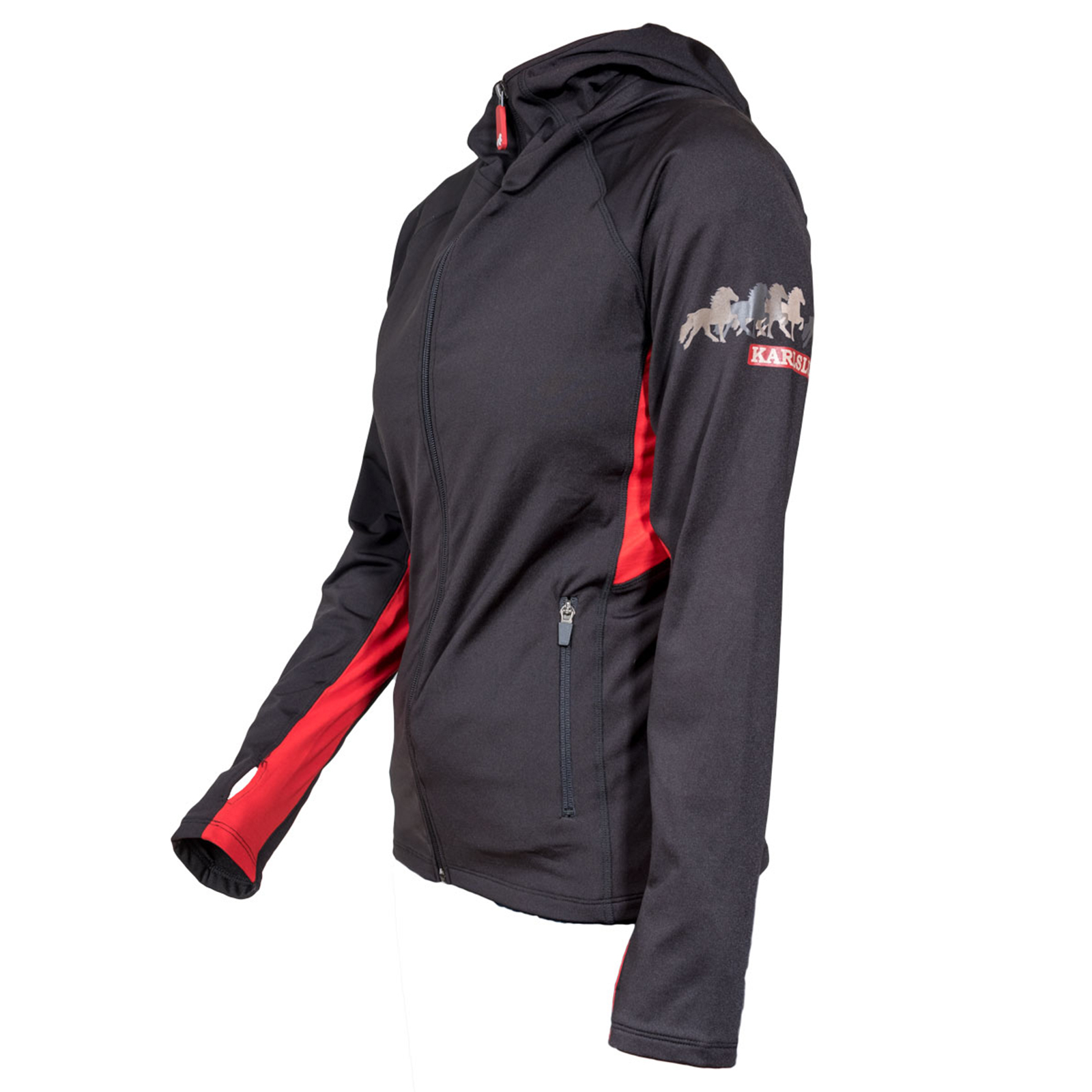 Rozpinana bluza z kapturem Karlslund Kylja