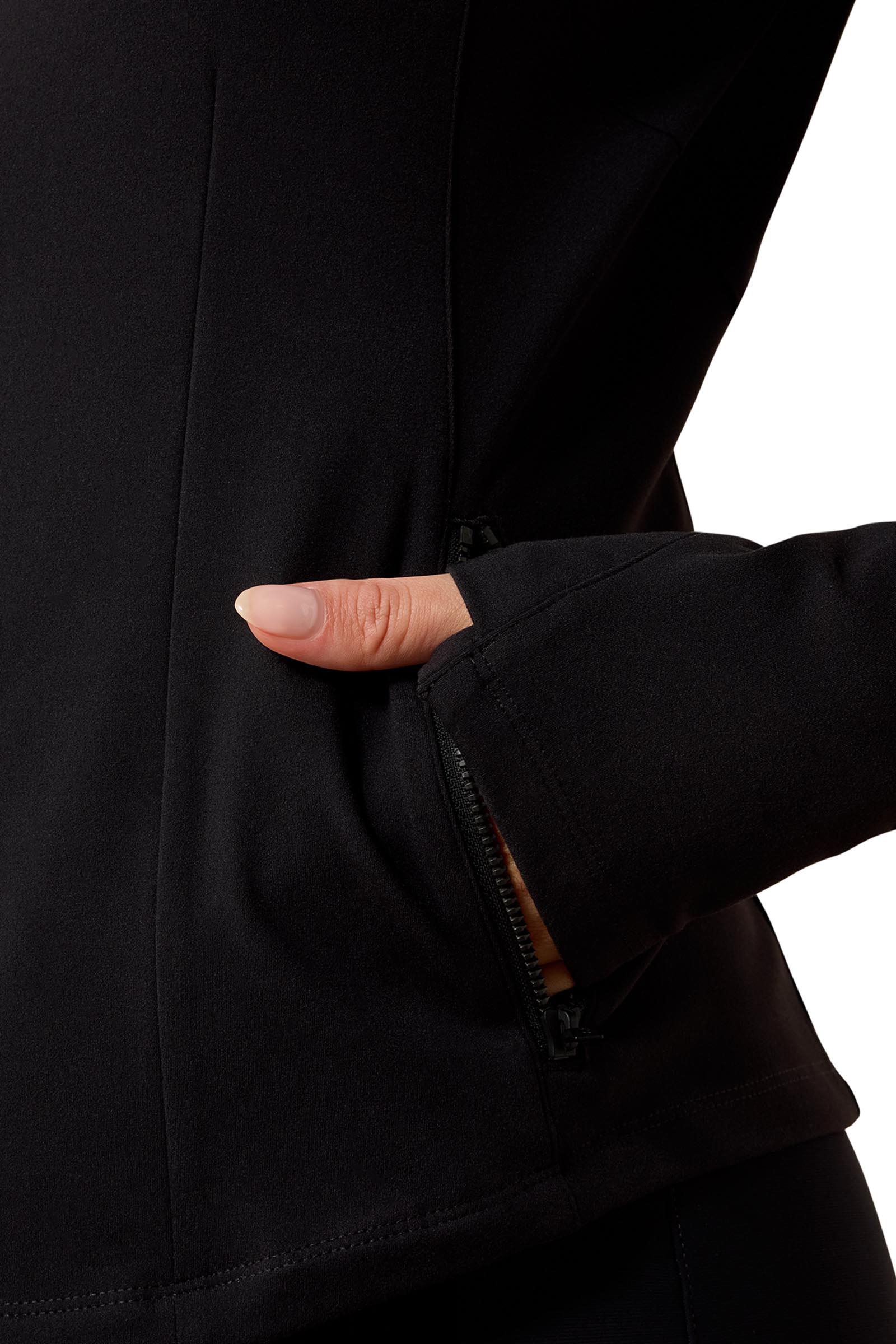 Ariat Damski baselayer SolVeil z pełnym zamkiem