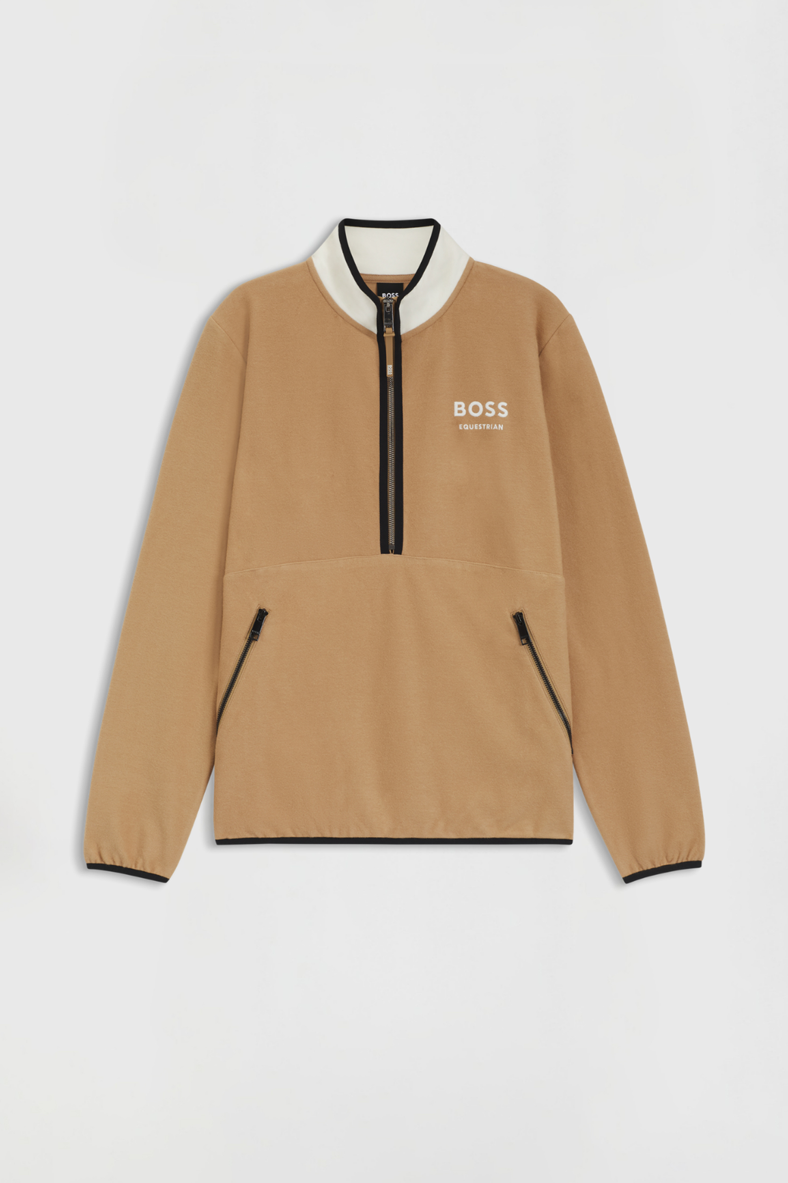 Boss Fedora damska Felpa z kr&oacute;tkim zamkiem