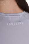 Equestro SS2026 Damski slim techniczny T-shirt treningowy  