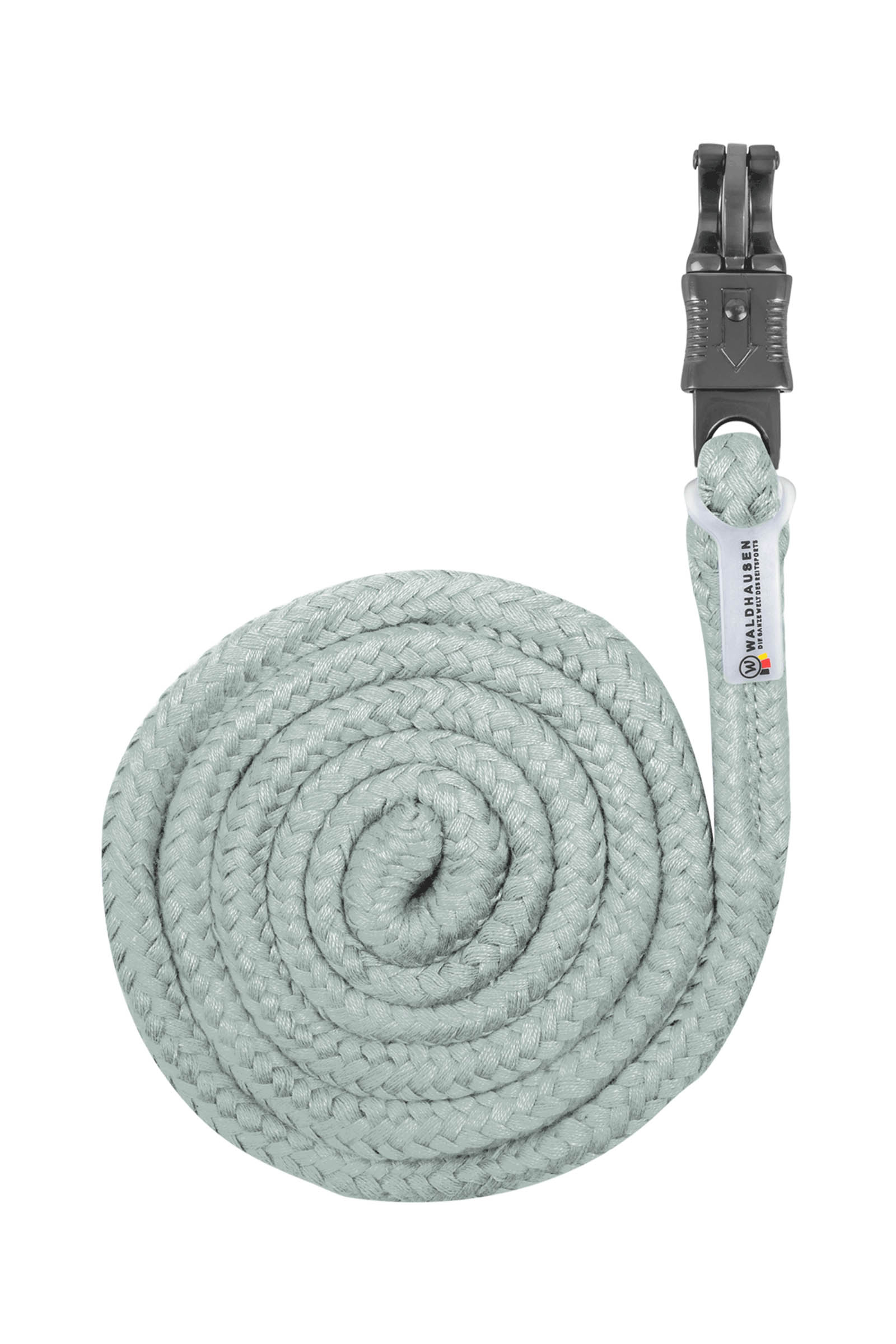 Silver Blue Waldhausen Plus Lead Rope With Panic Hook