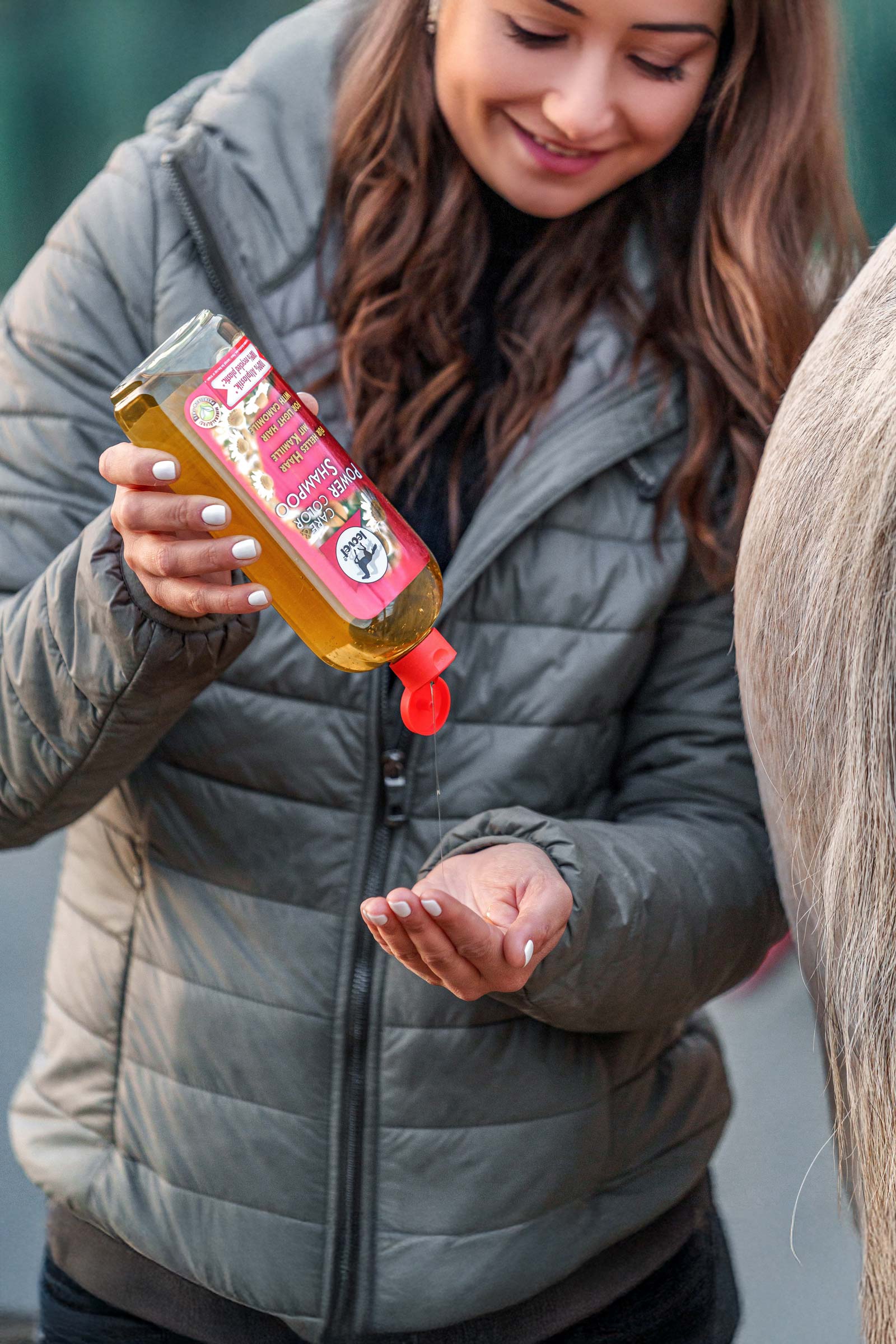 Leovet Power Shampoo Rumianek do jasnych włosów