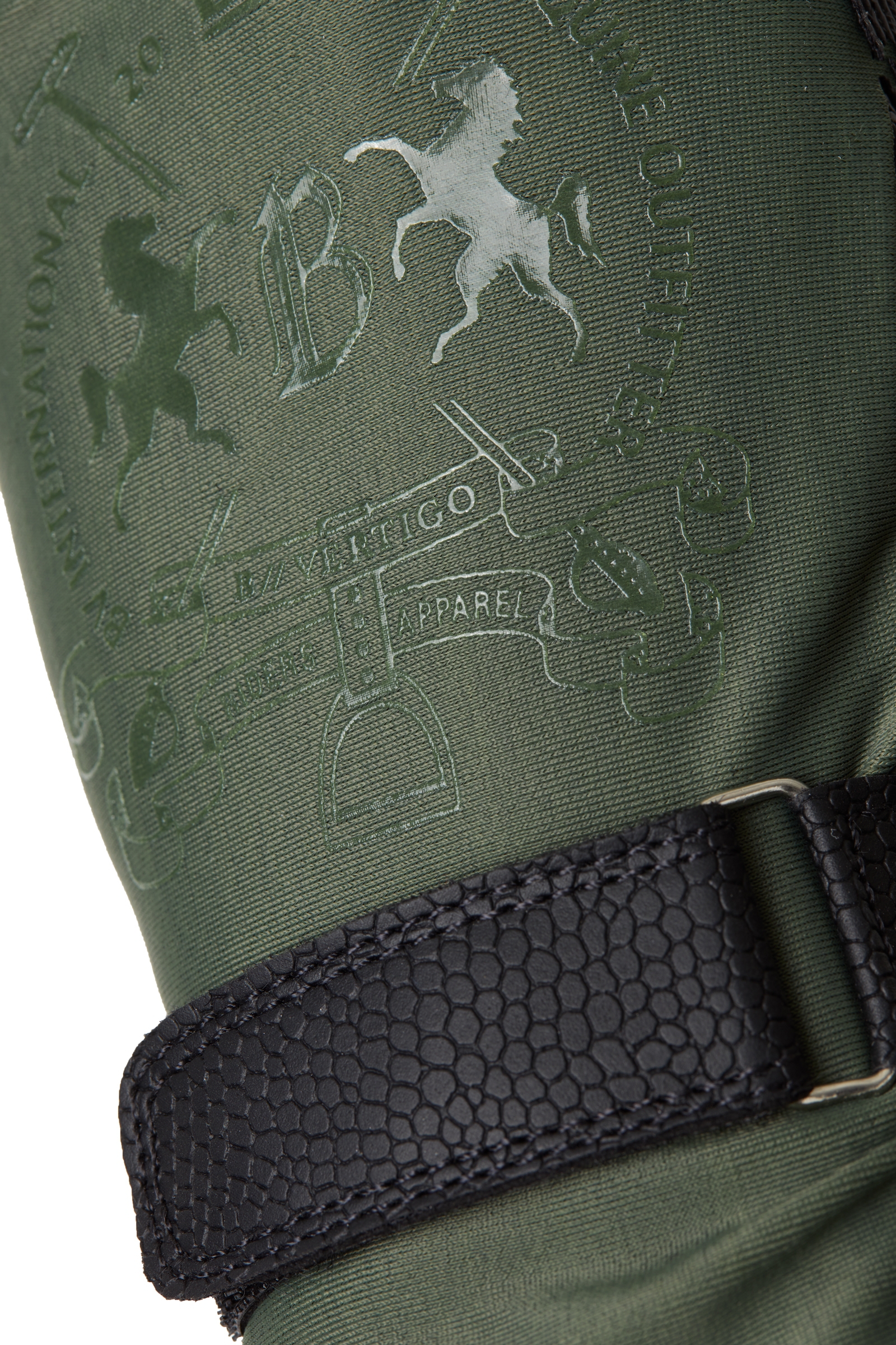 B Vertigo Laia Damskie rękawiczki jeździeckie z nadrukiem logo