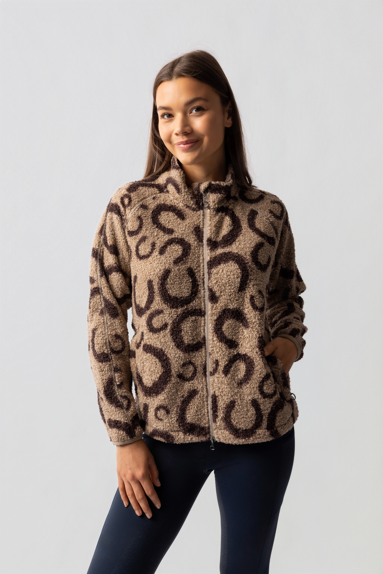 Horze Ariana Damska kurtka z teddyfleece