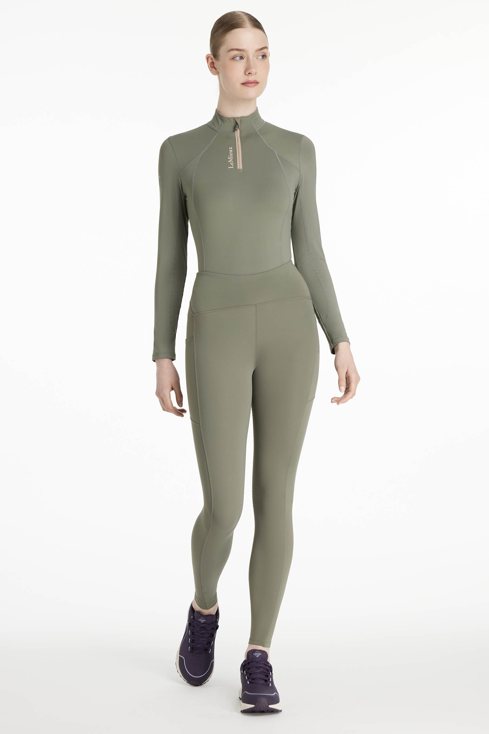 LeMieux Natalie damskie bryczesy z miękkim wnętrzem i pełnym lejem