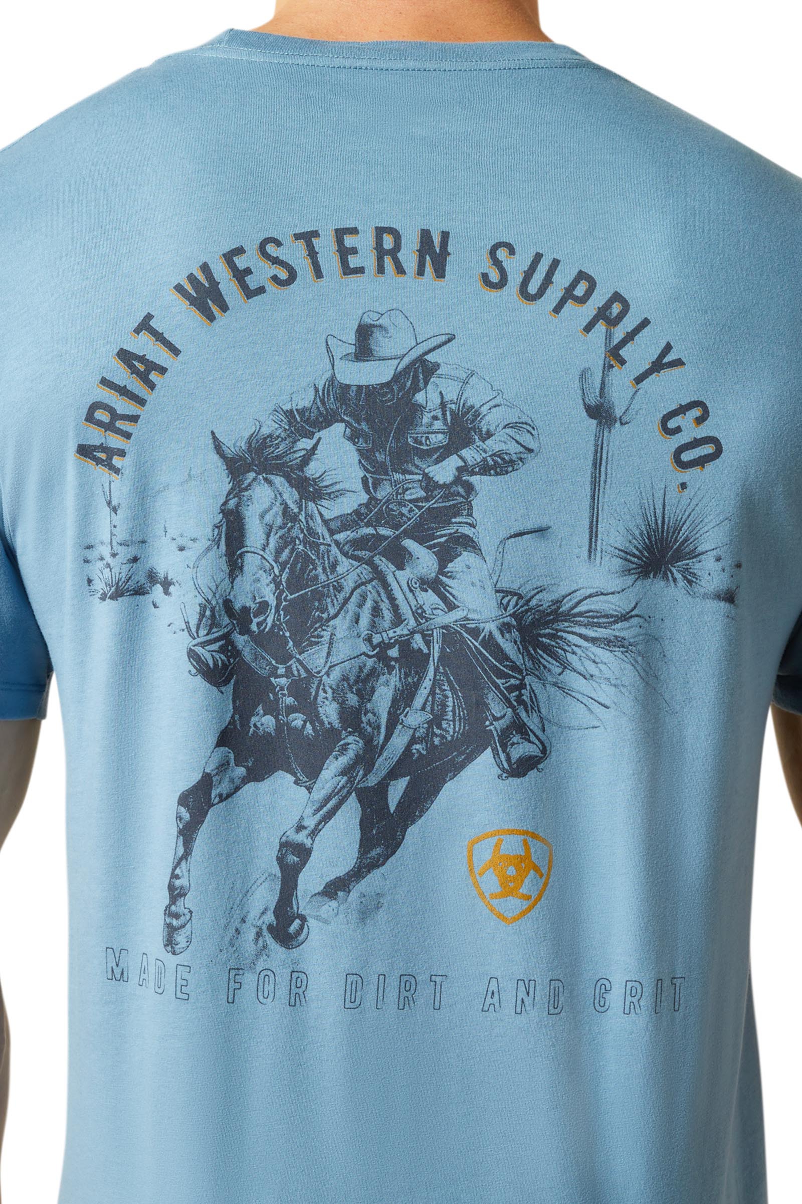 Ariat Blazing Saddle męski t-shirt