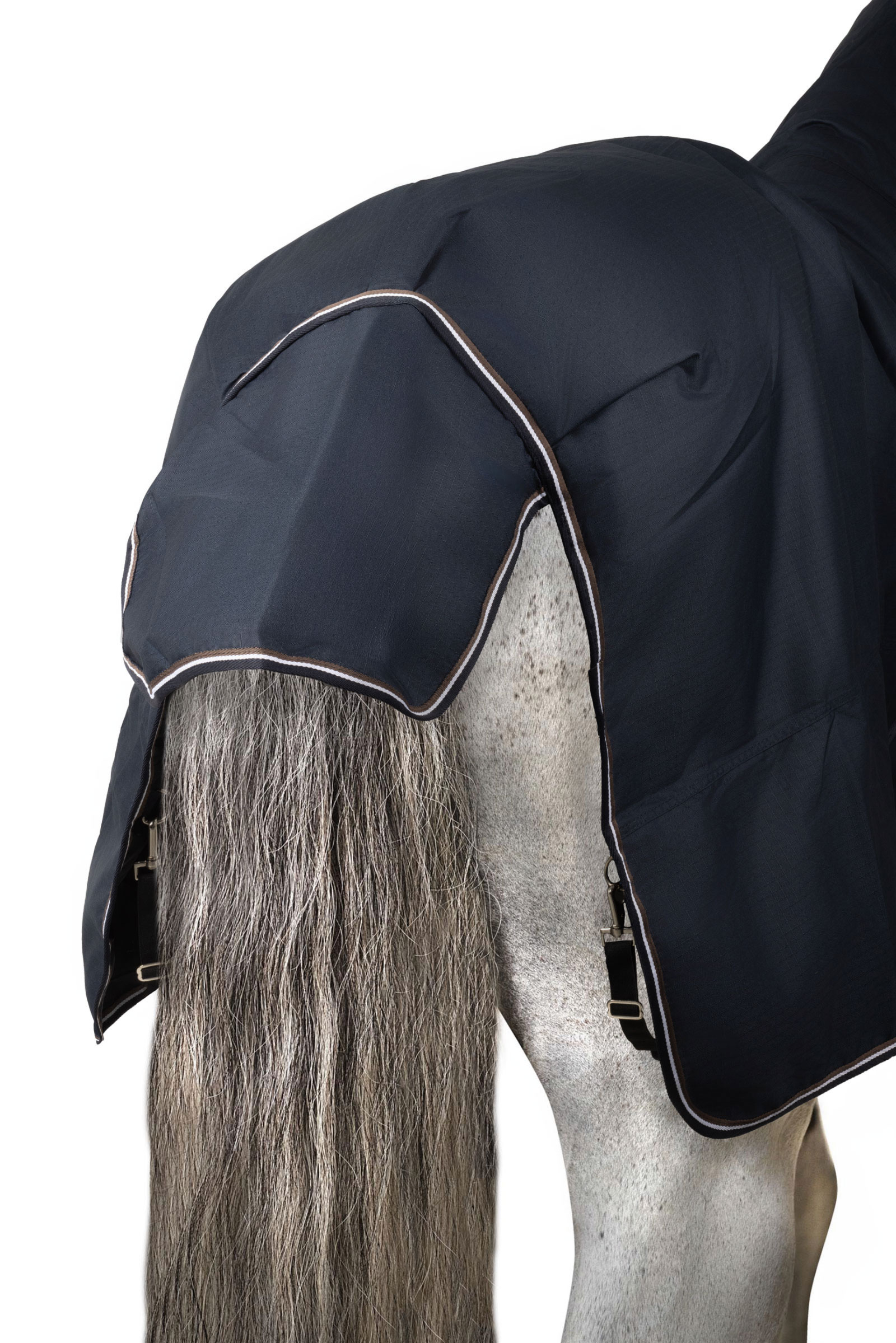 Horze Glasgow derka padokowa z przymocowanym kapturem, 200 g