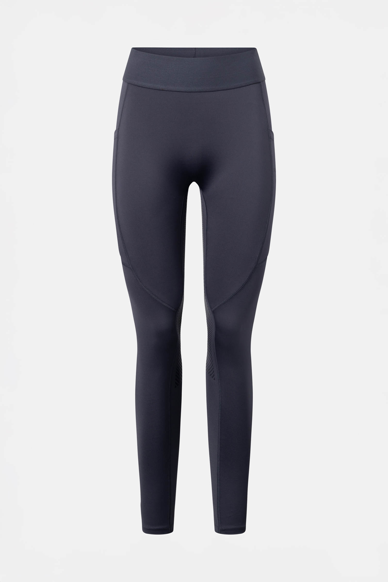 Odyssey Navy Horze Maia damskie legginsy z pełnym lejem  