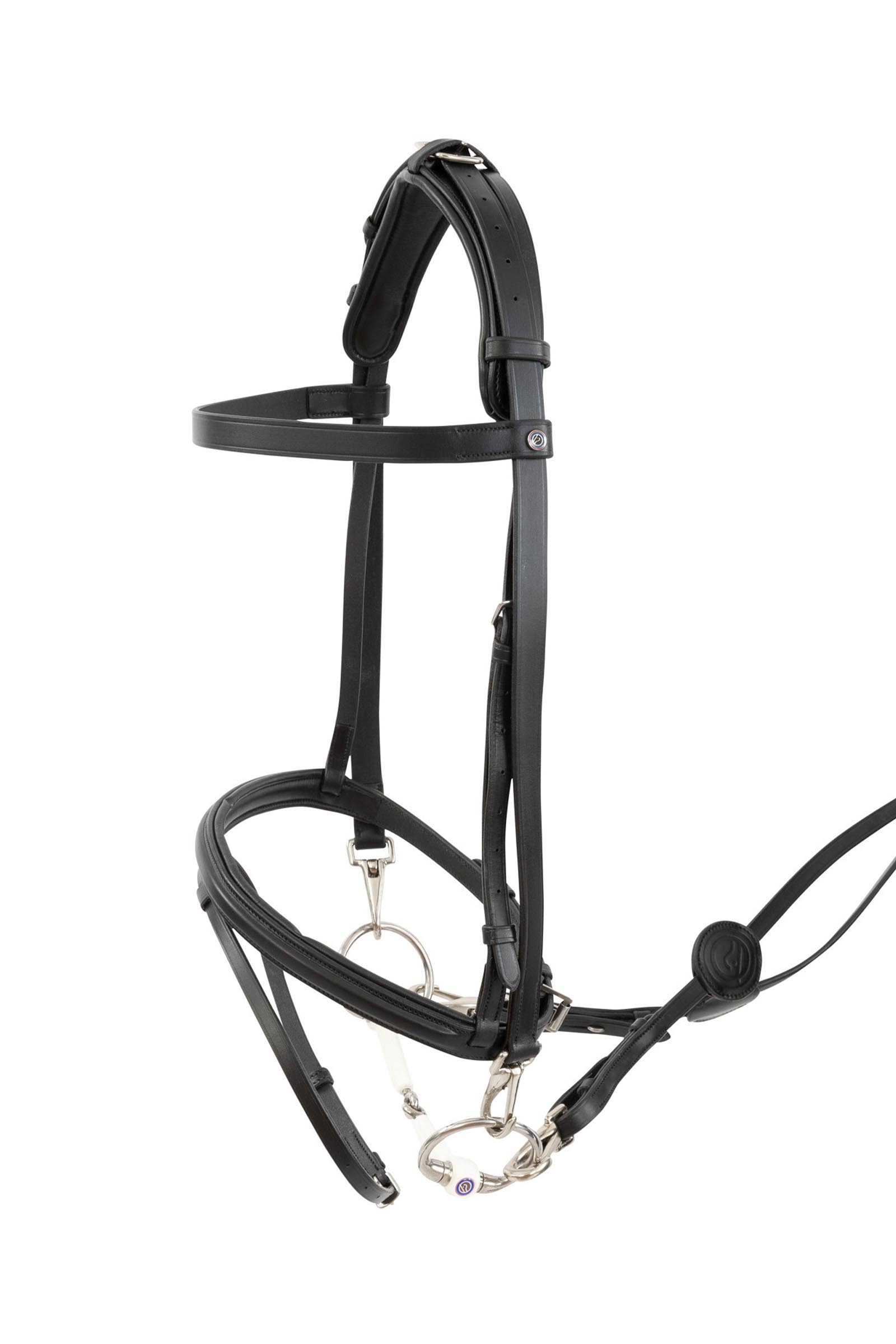 Trust Equestrian Hamburg Training Bridle W Padding & Rubber Reins