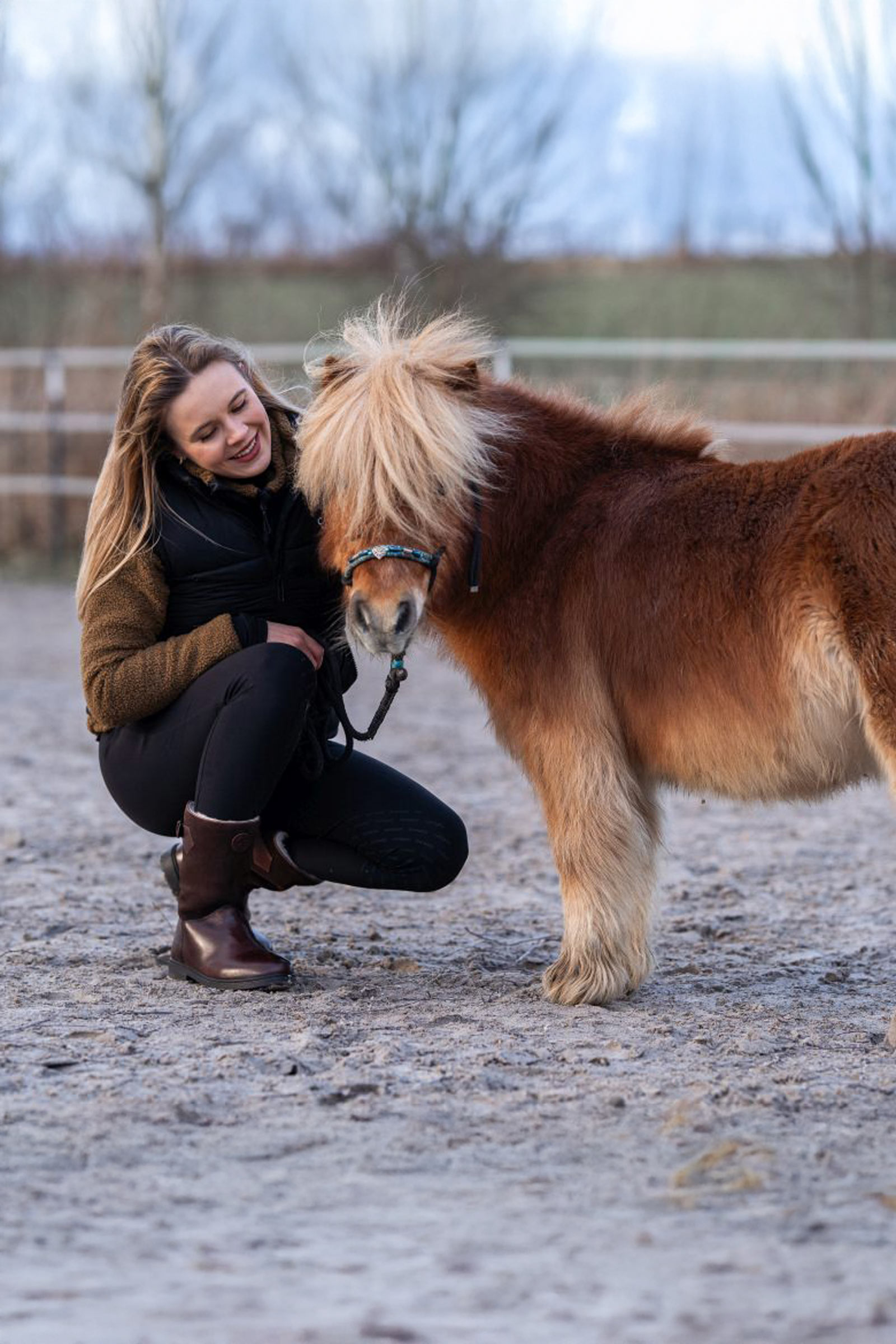 Suedwind Footwear Leo Merino zimowe buty jeździeckie ze średnią cholewką