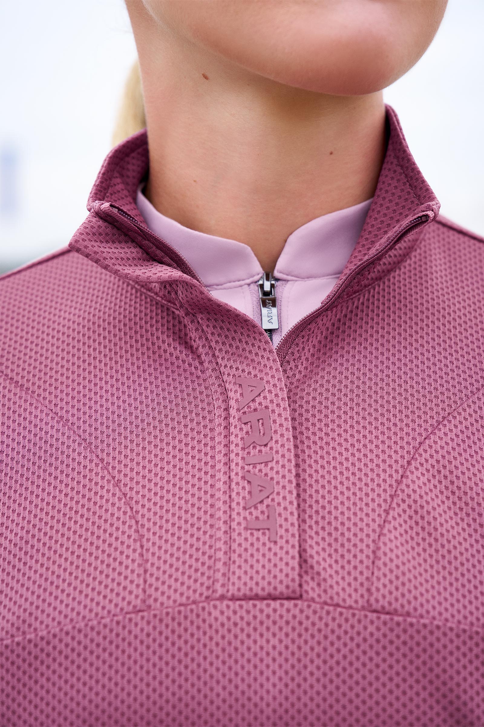 Ariat Breathe damska bluza z 1/2 zamkiem błyskawicznym