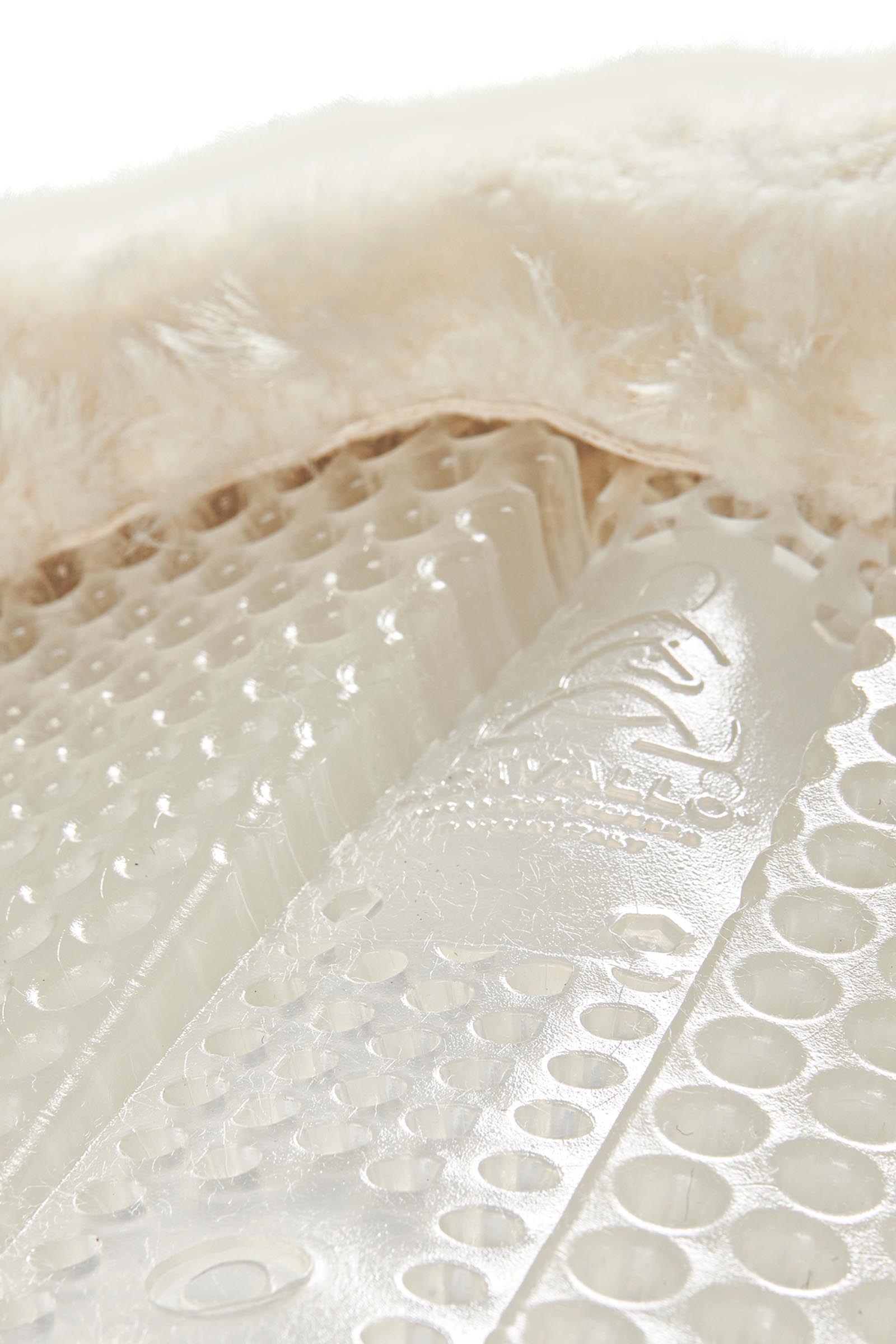 Acavallo Żelowa podkładka antypoślizgowa Classic z owczą sk&oacute;rą podniesienie tyłu